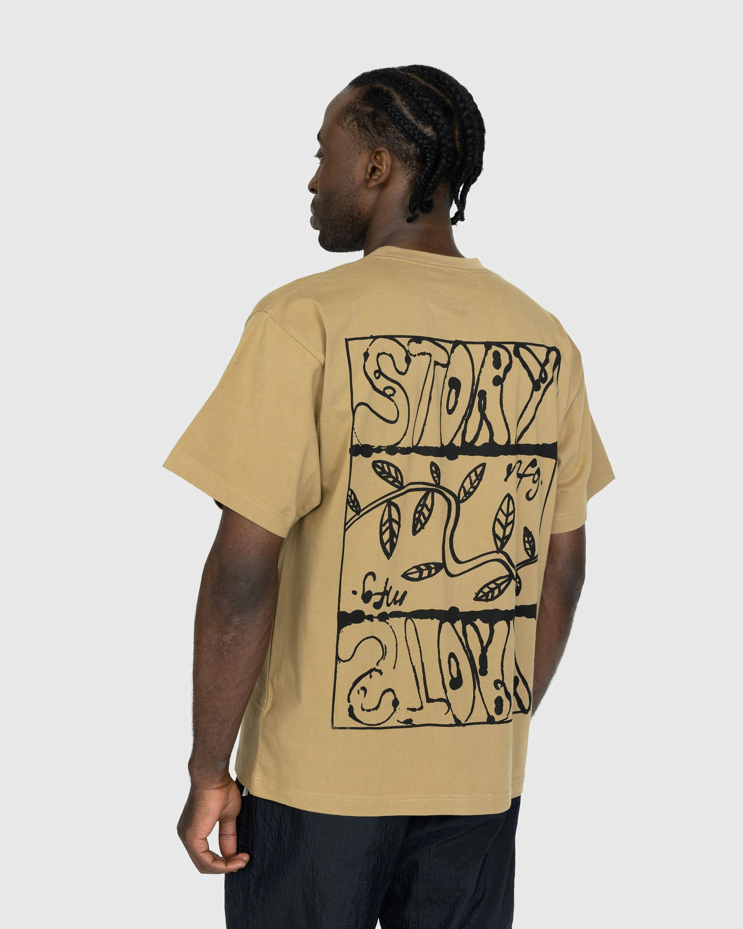 Story mfg. - Grateful Tee Ecru Inside Outside Time - Clothing - Beige - Image 3