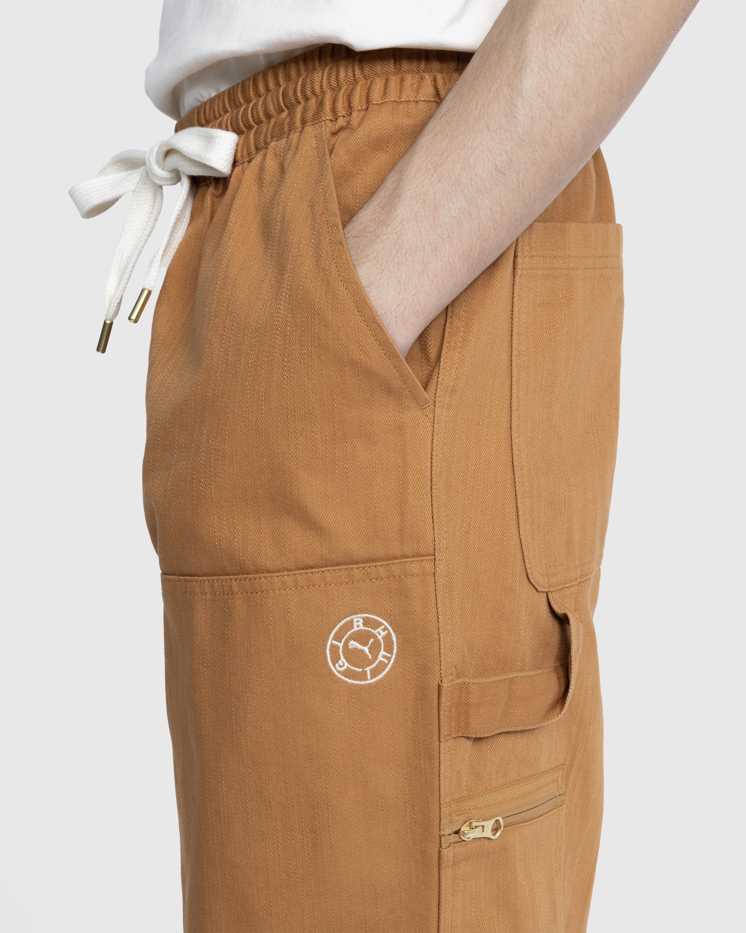 Puma x Rhuigi - Double Knee Pants Desert Tan - Clothing - Brown - Image 5