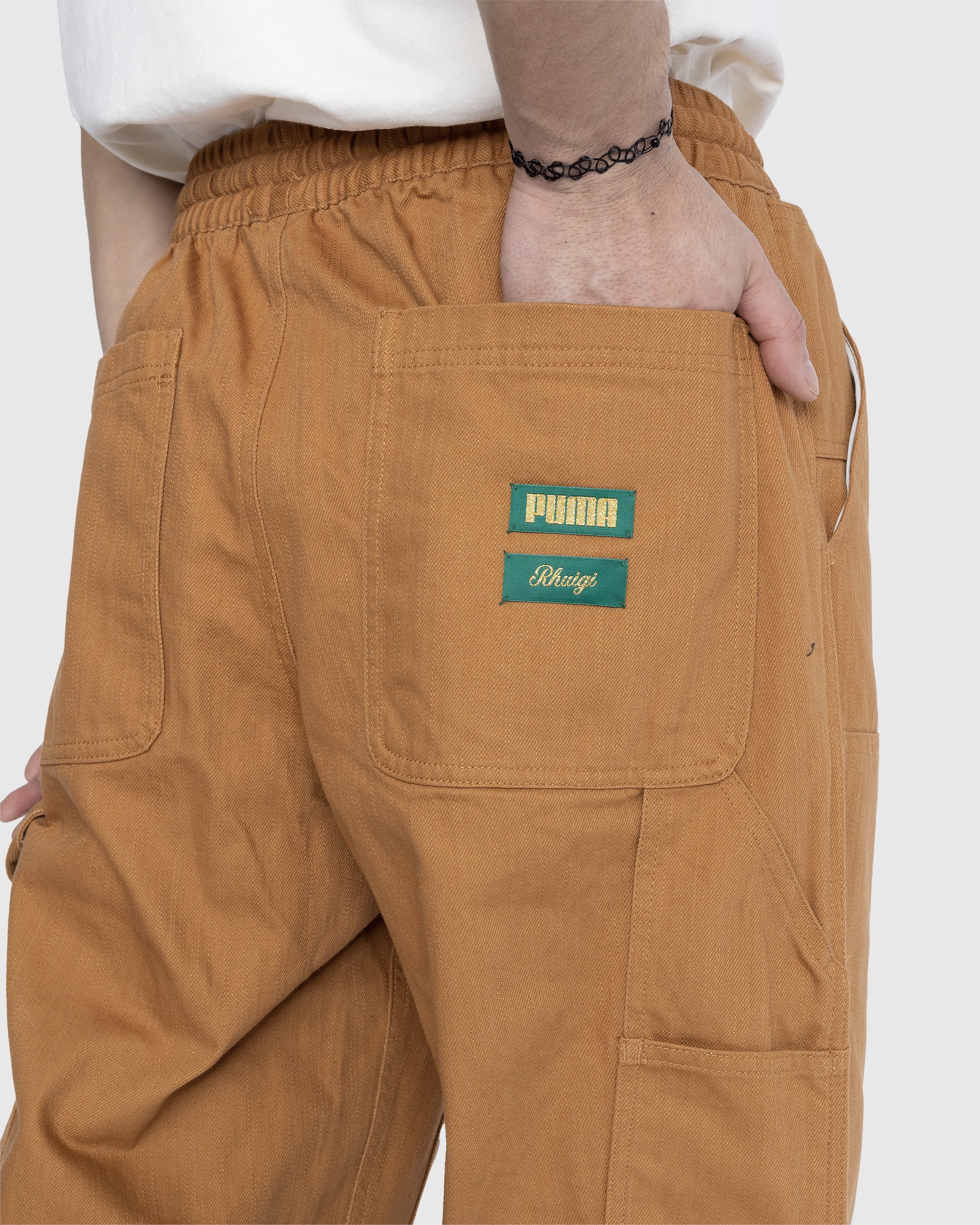 Puma x Rhuigi - Double Knee Pants Desert Tan - Clothing - Brown - Image 6