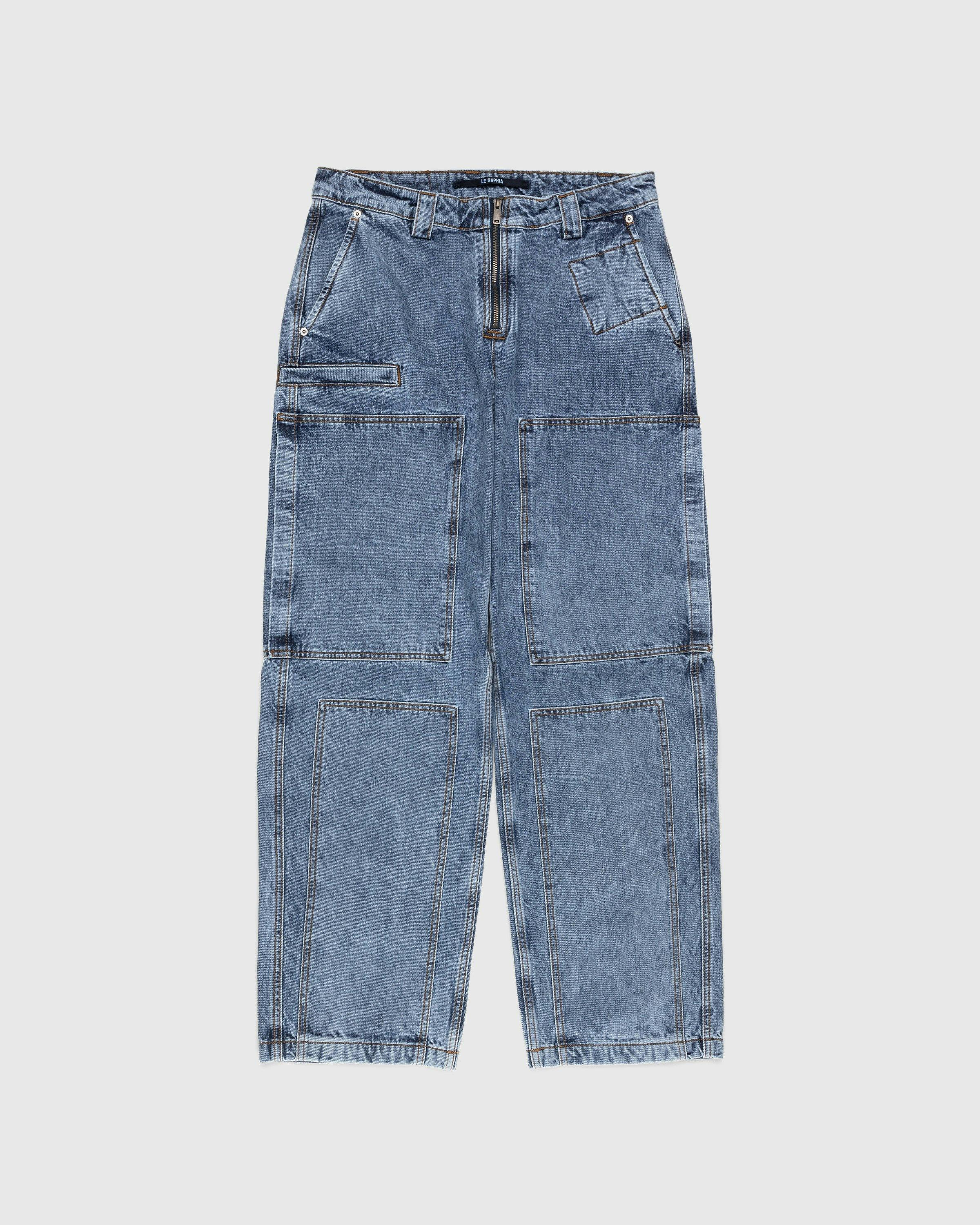 JACQUEMUS - Le De Nimes Cargo Blue/Tabac - Clothing - Blue - Image 1