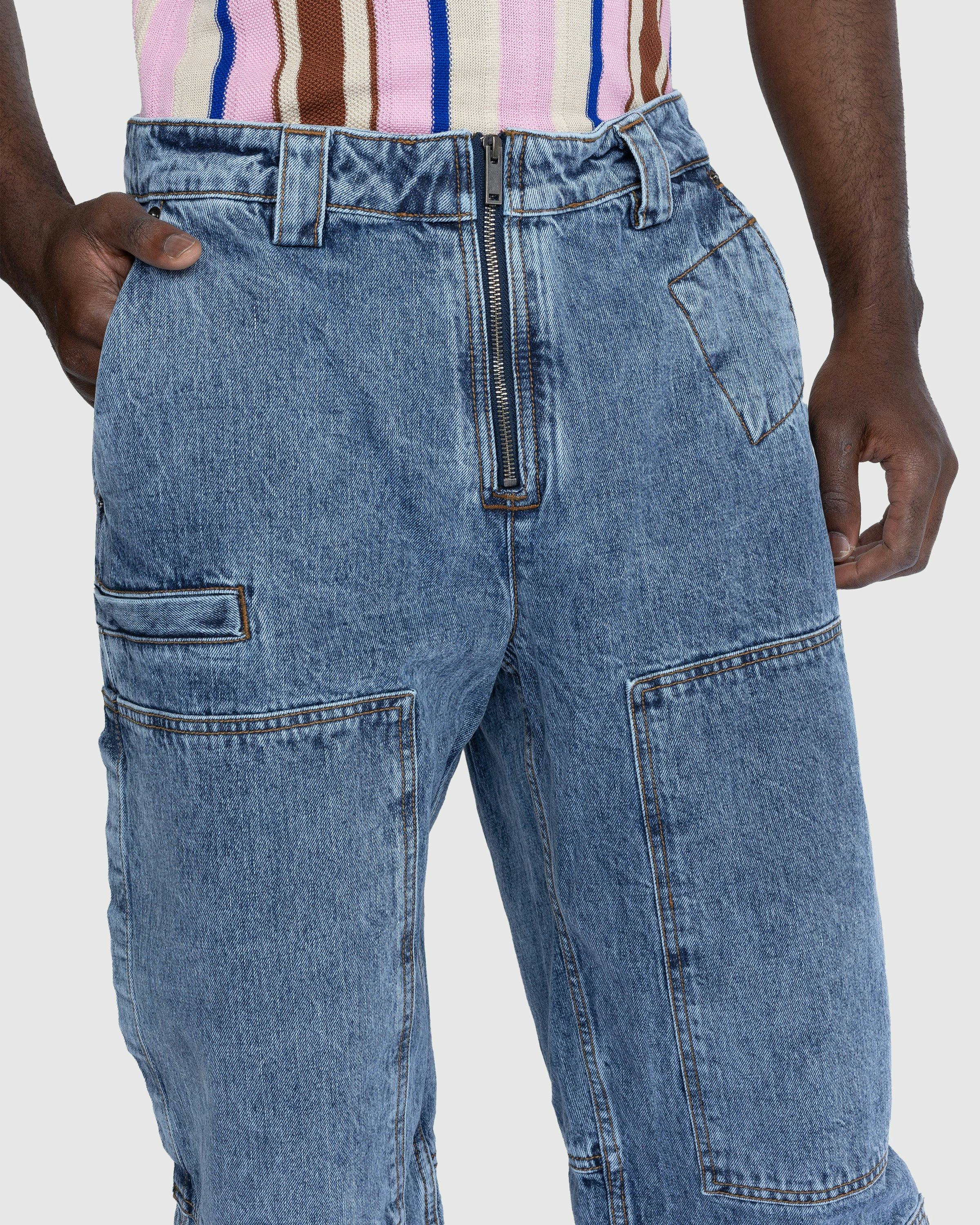 JACQUEMUS - Le De Nimes Cargo Blue/Tabac - Clothing - Blue - Image 5