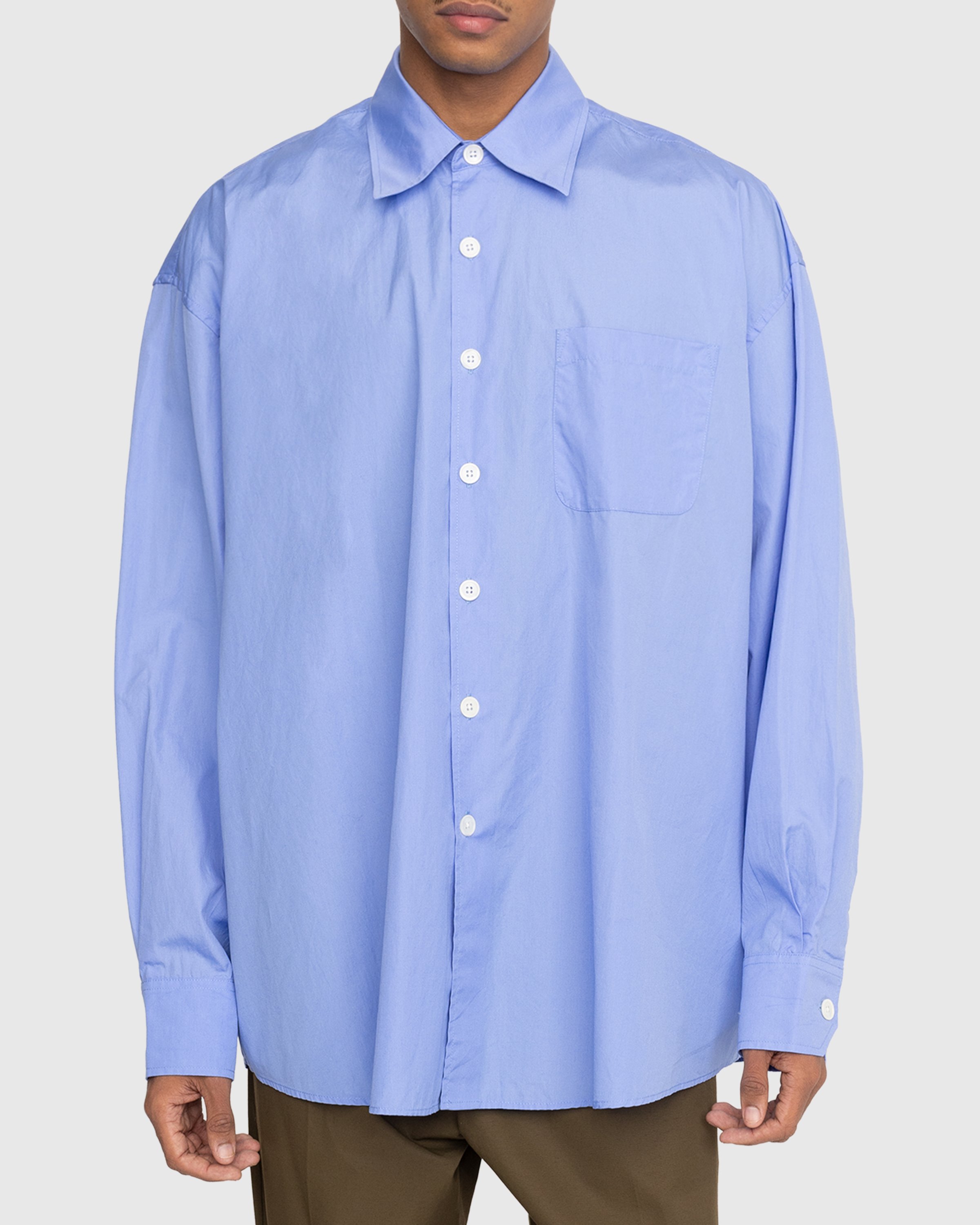 Our Legacy - Borrowed Shirt Blue - Clothing - Blue - Image 2