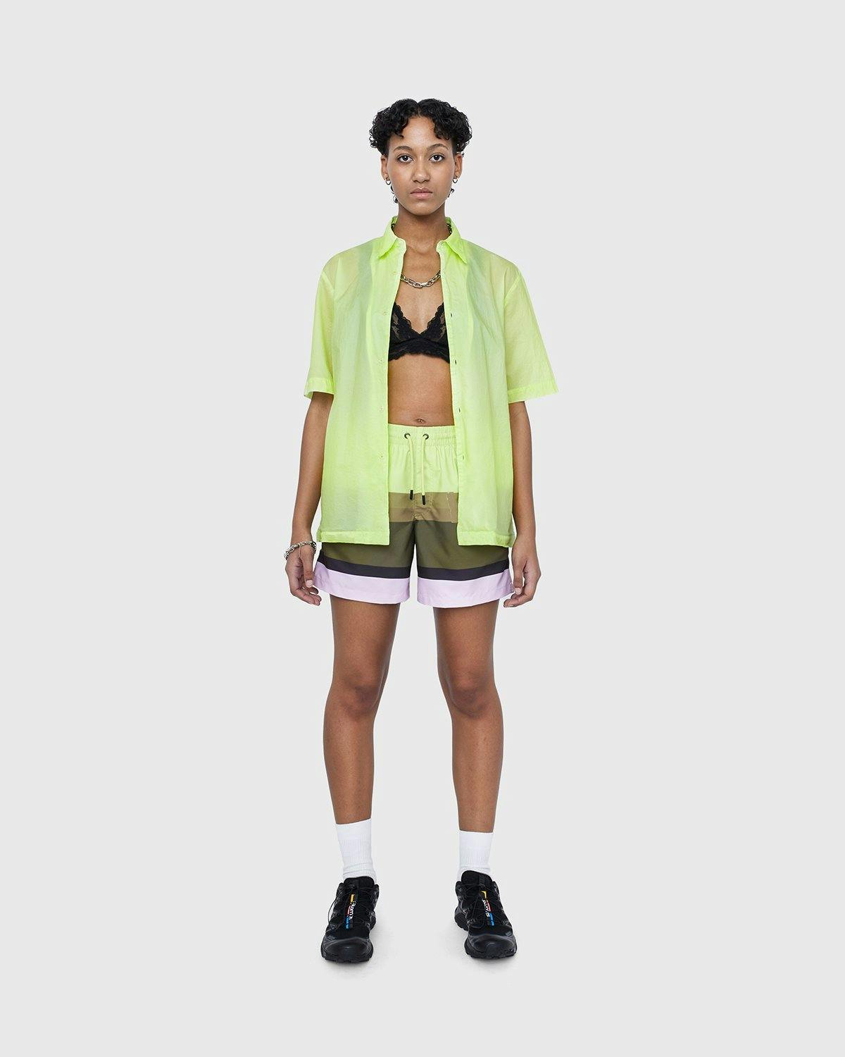 Dries van Noten - Clasen Shirt Lime - Clothing - Green - Image 6