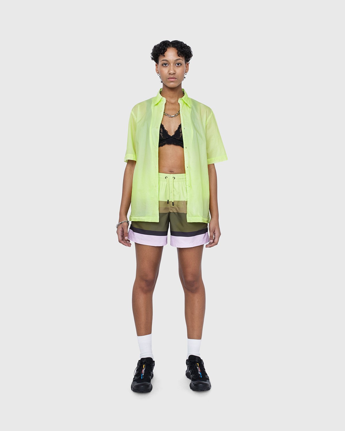 Dries van Noten - Clasen Shirt Lime - Clothing - Green - Image 6