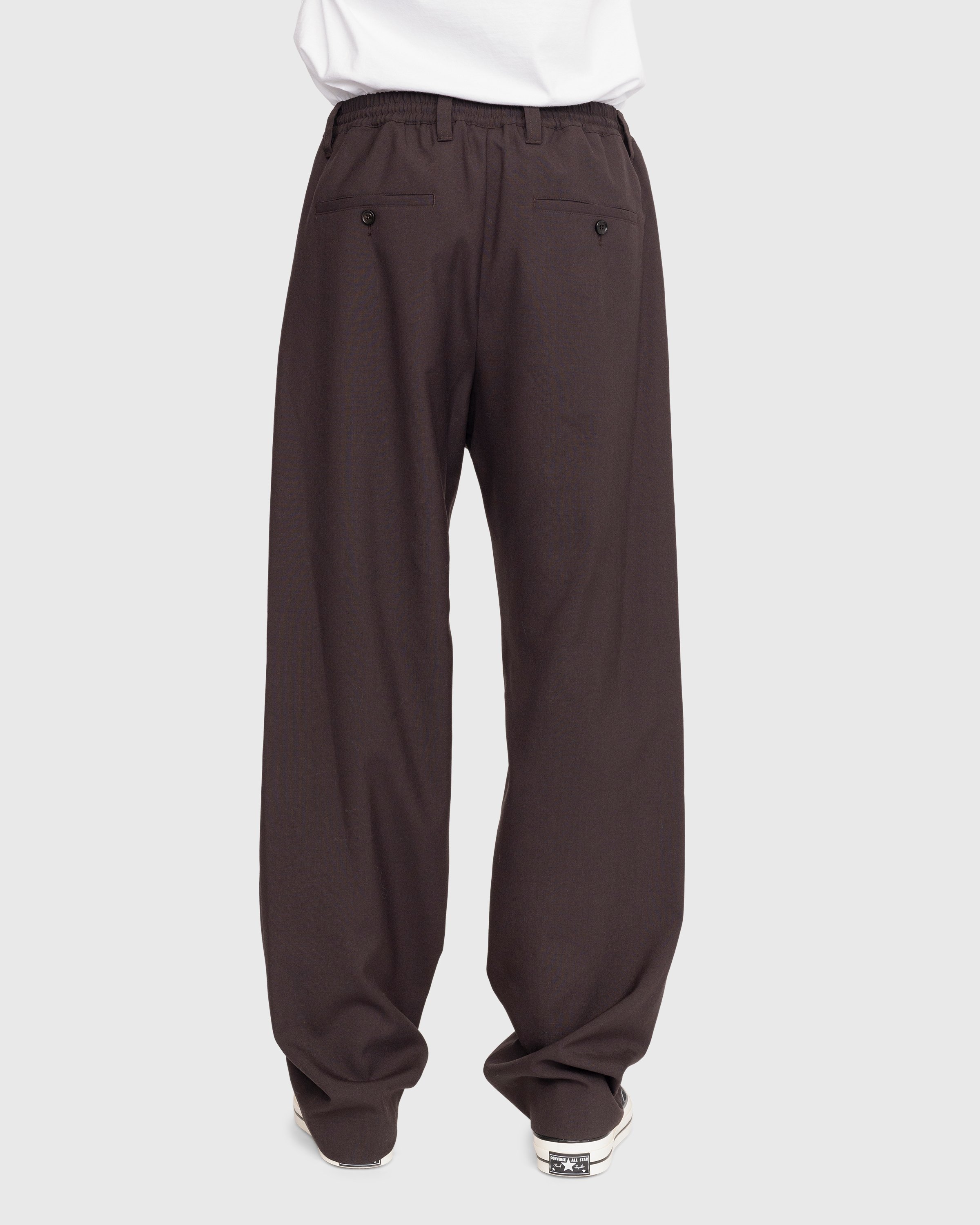 Marni - Trousers Metal Brown - Clothing - Blue - Image 3