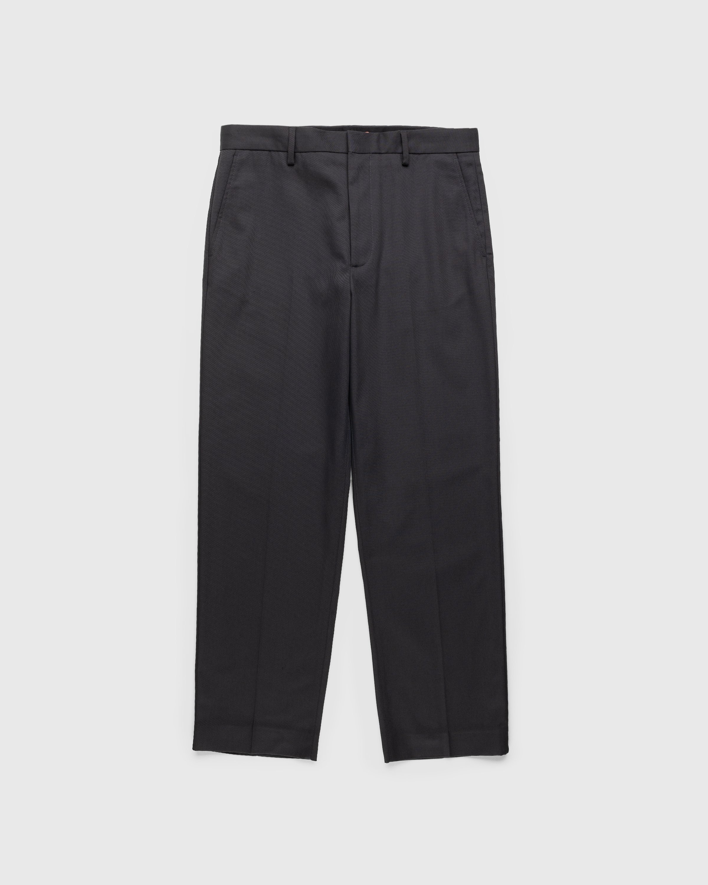 Acne Studios - Casual Trousers Anthracite Grey - Clothing - Grey - Image 1