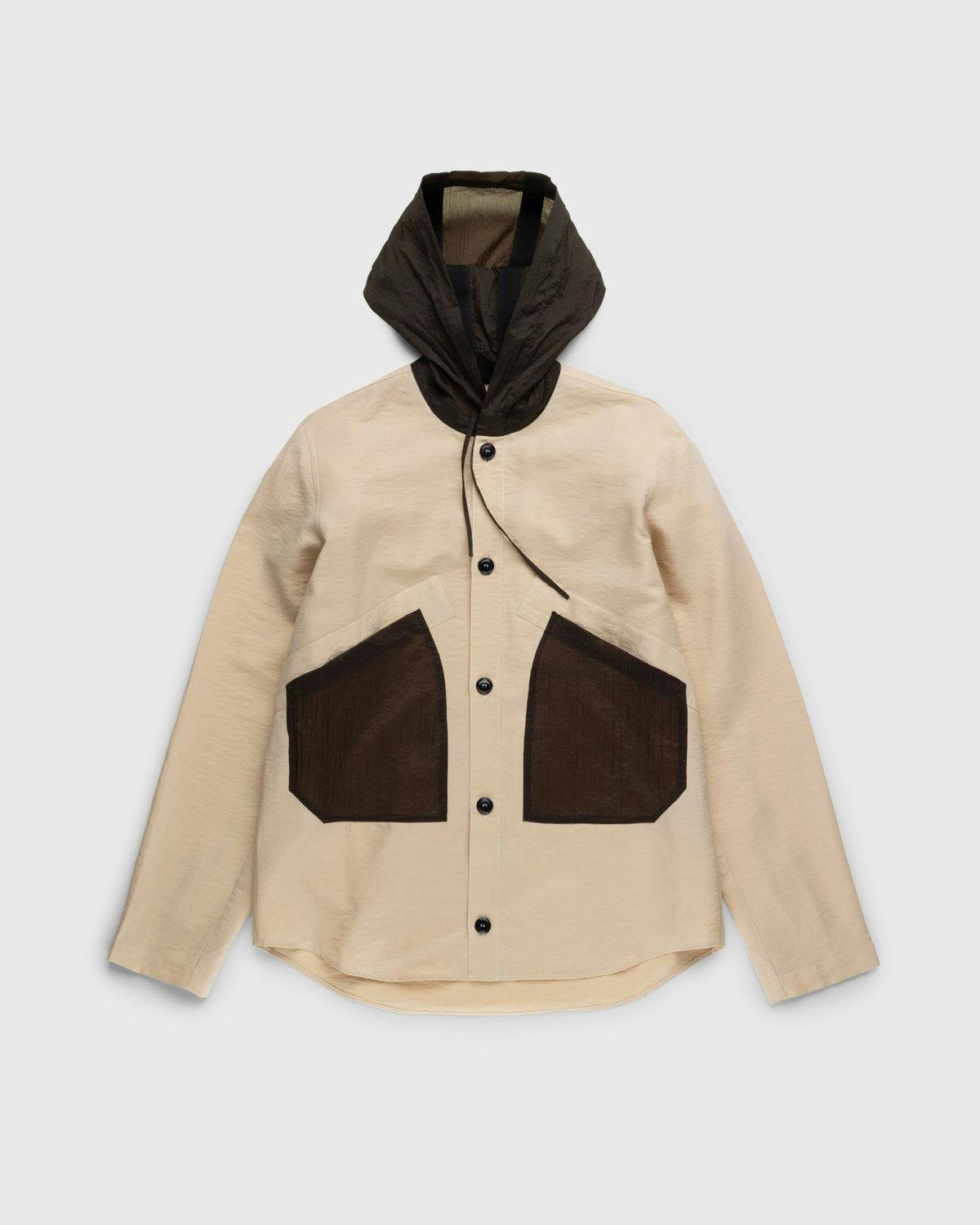 Arnar Mar Jonsson - Solarlag Hooded Shirt Melon/Chocolate - Clothing - Beige - Image 1