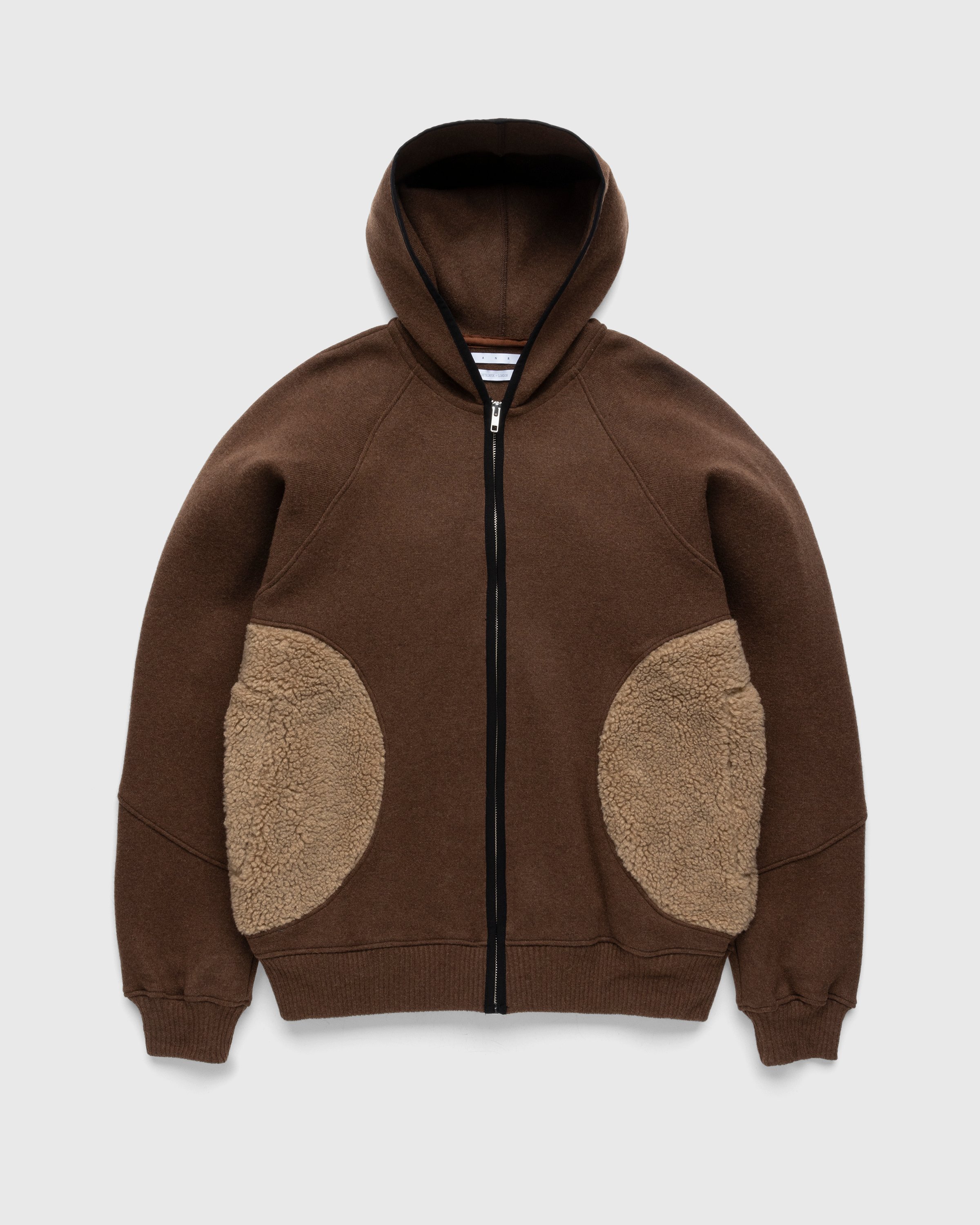 RANRA - Peysa Hooded Jacket Brown - Clothing - Brown - Image 1