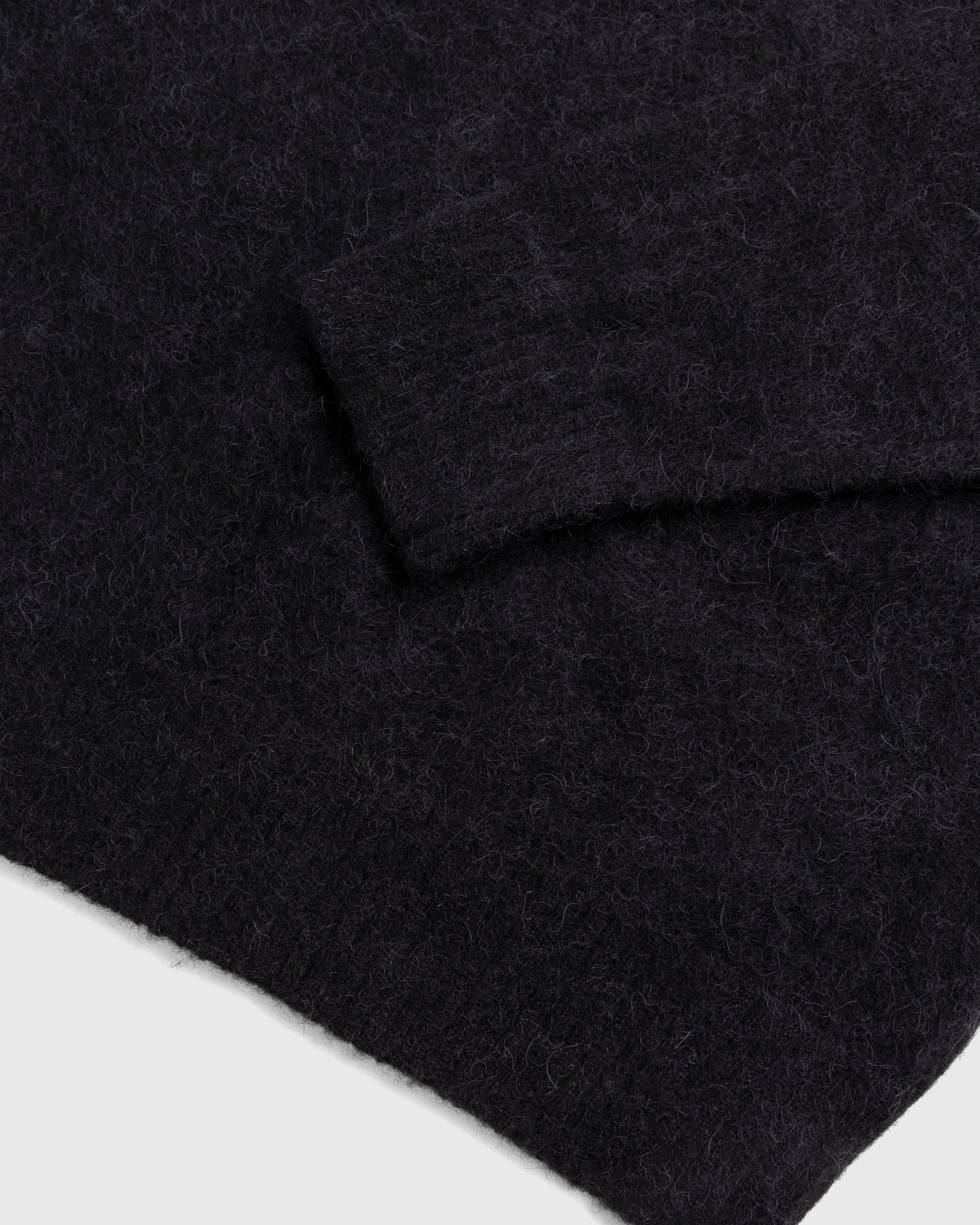 Highsnobiety - Alpaca Sweater Black Kids - Clothing - Black - Image 5