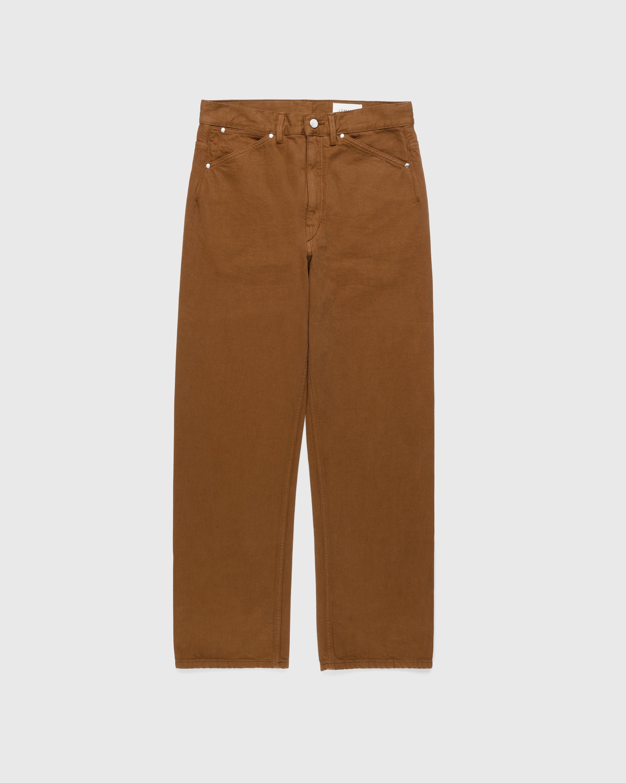 Lemaire - Seamless Jeans Brown - Clothing - Brown - Image 1