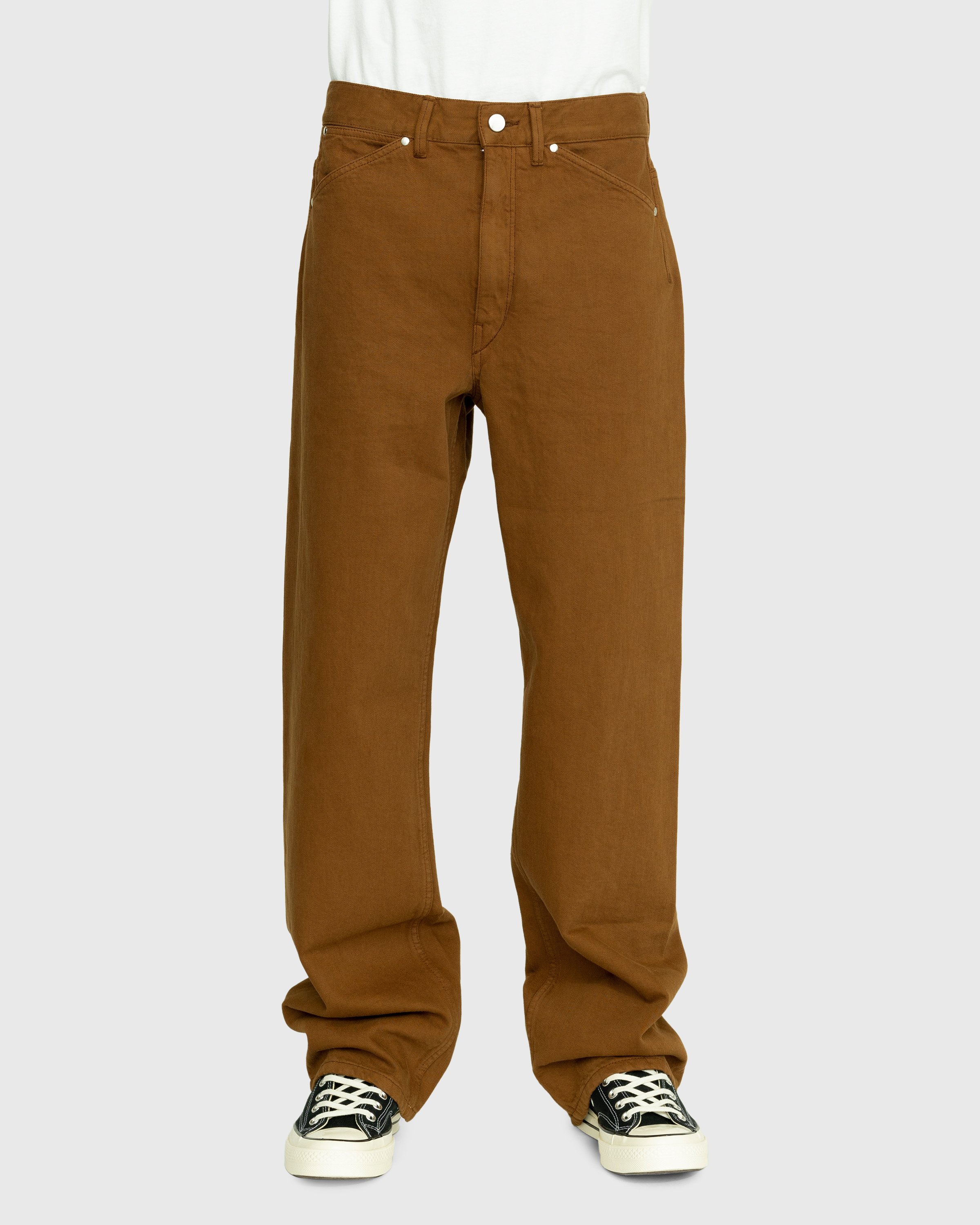 Lemaire - Seamless Jeans Brown - Clothing - Brown - Image 3