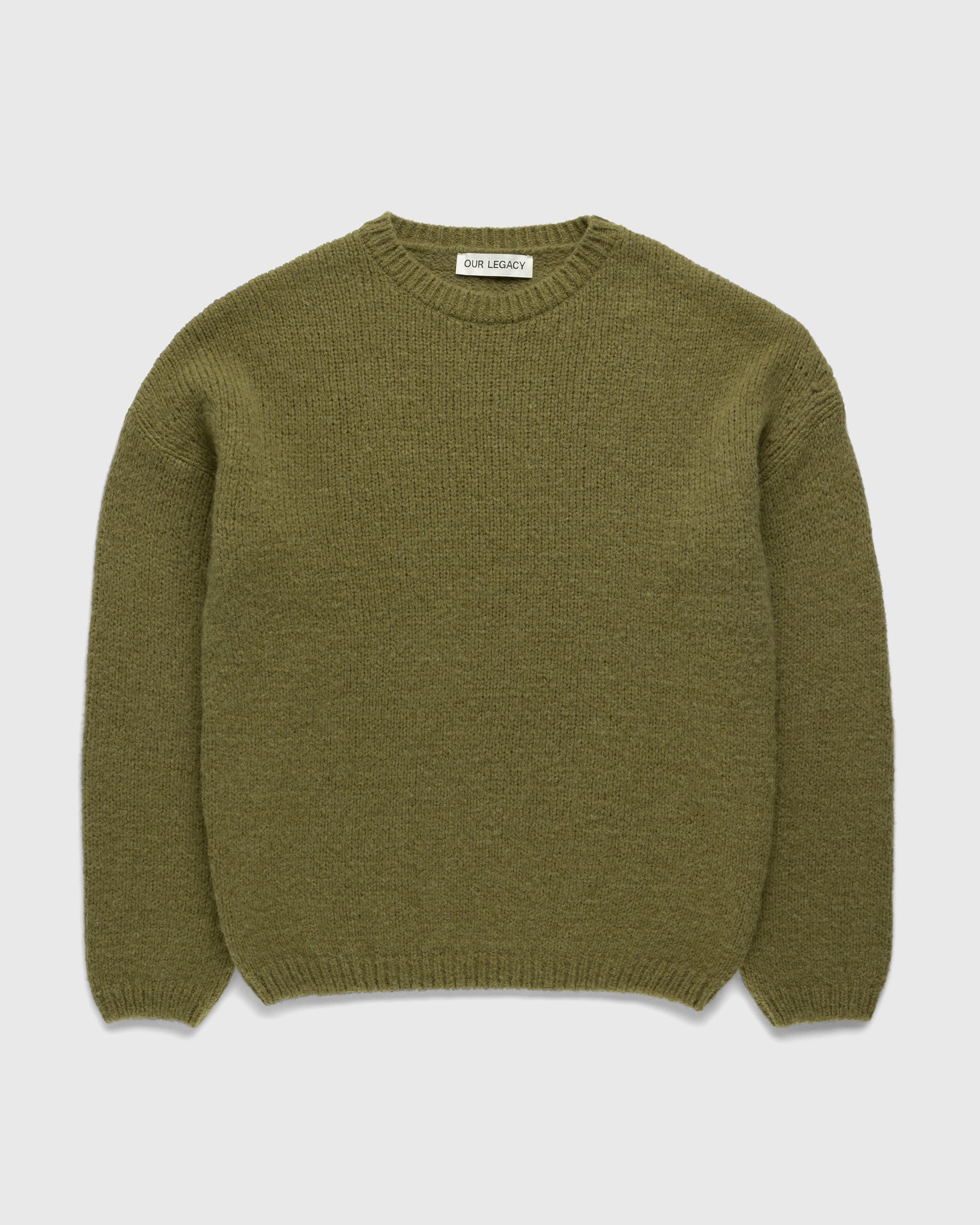 Our Legacy - Popover Roundneck Green - Clothing - Green - Image 1