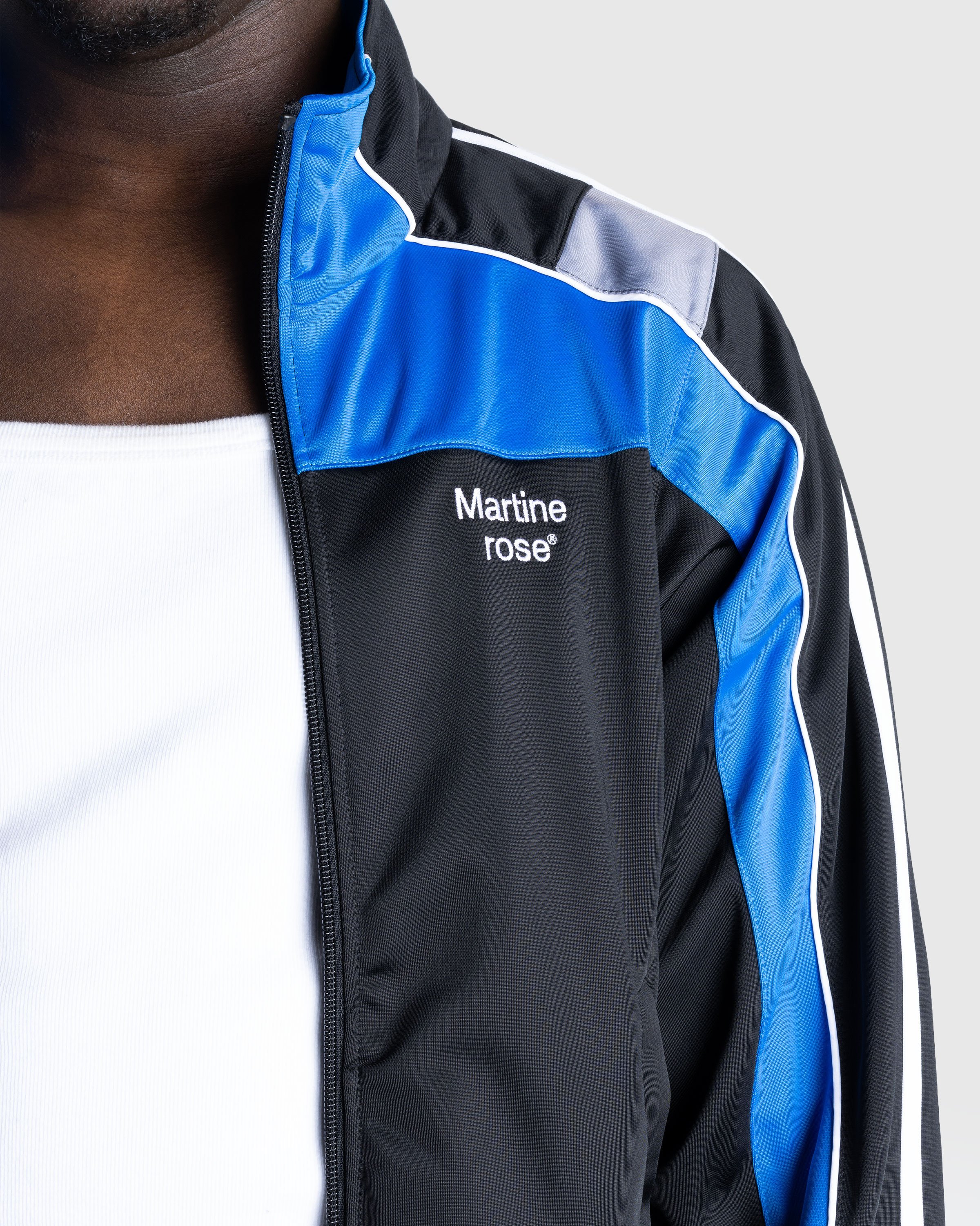 Martine Rose - Shrunken Track Jacket Black / Blue / Grey - Clothing - Black - Image 5