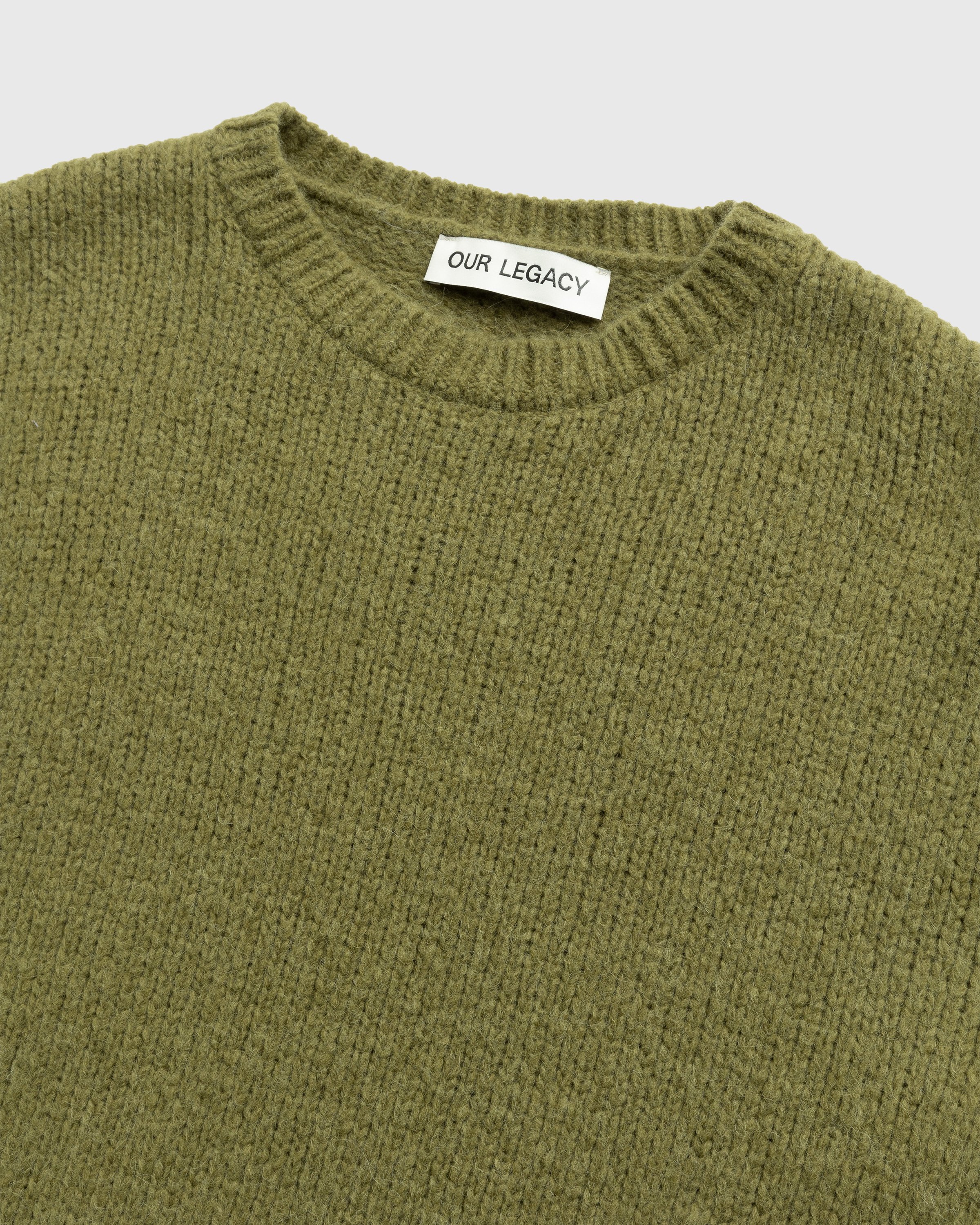 Our Legacy - Popover Roundneck Green - Clothing - Green - Image 3