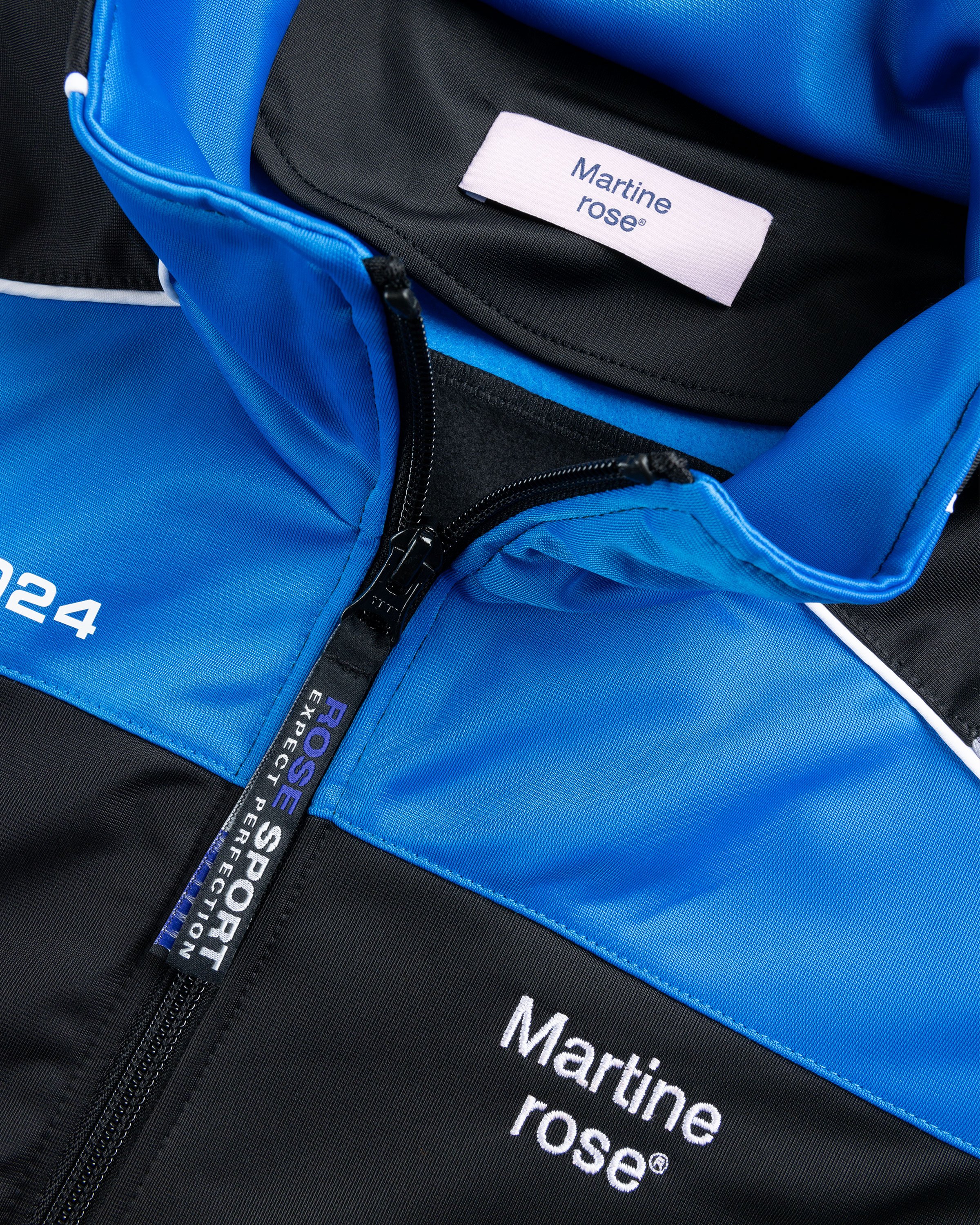Martine Rose - Shrunken Track Jacket Black / Blue / Grey - Clothing - Black - Image 6