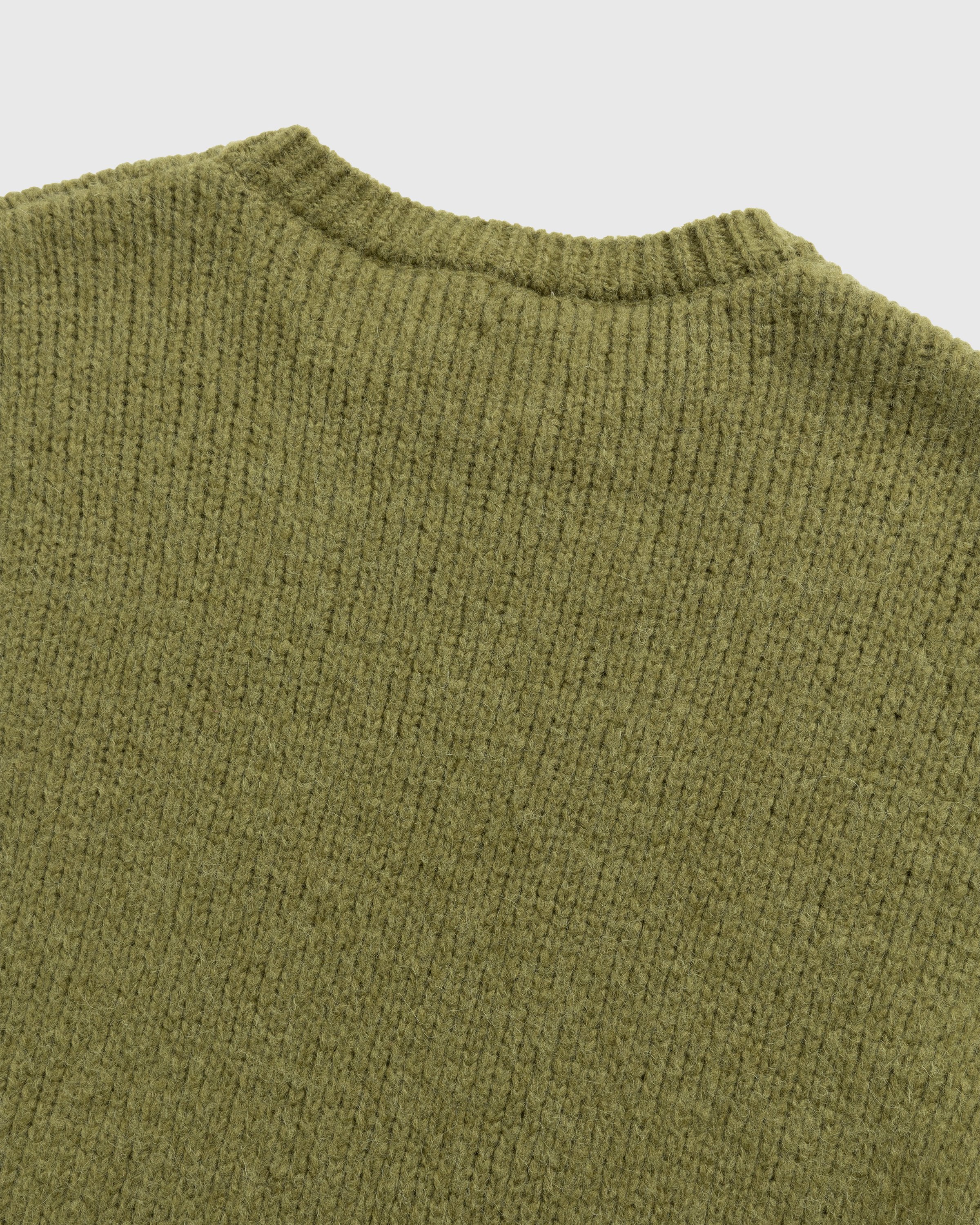 Our Legacy - Popover Roundneck Green - Clothing - Green - Image 4