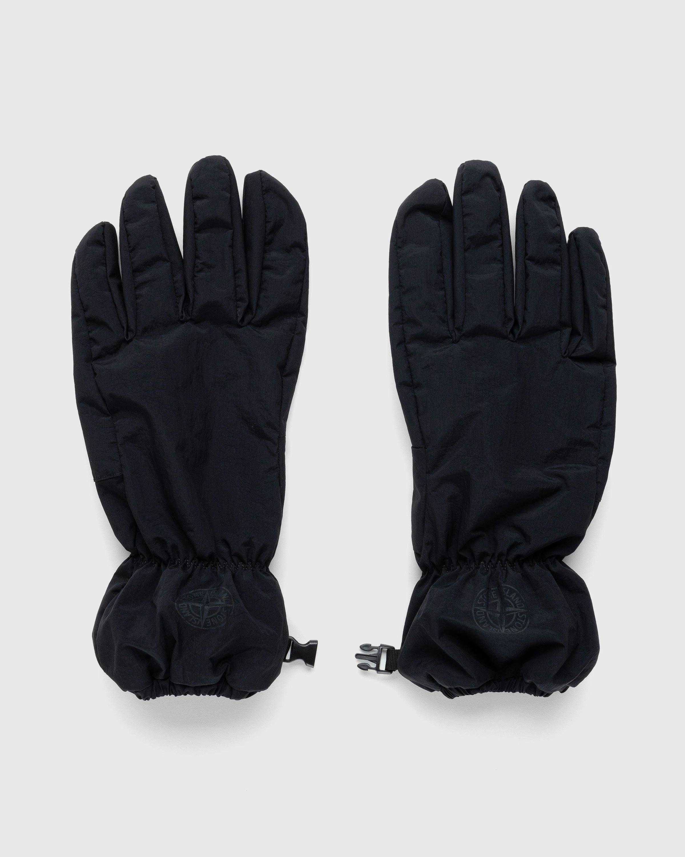 Stone Island - GLOVES Black 791592069 - Accessories - Black - Image 1