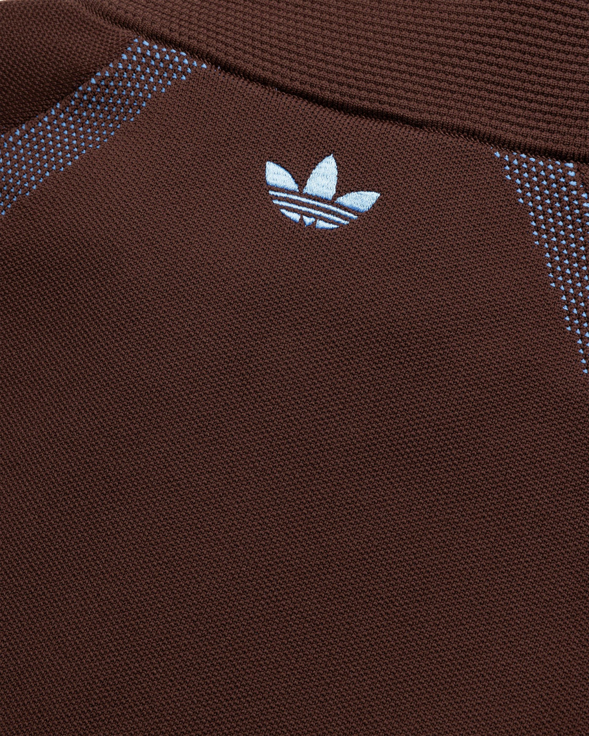 Adidas x Wales Bonner - WB KNIT TT MYSBRN - Clothing - Brown - Image 7