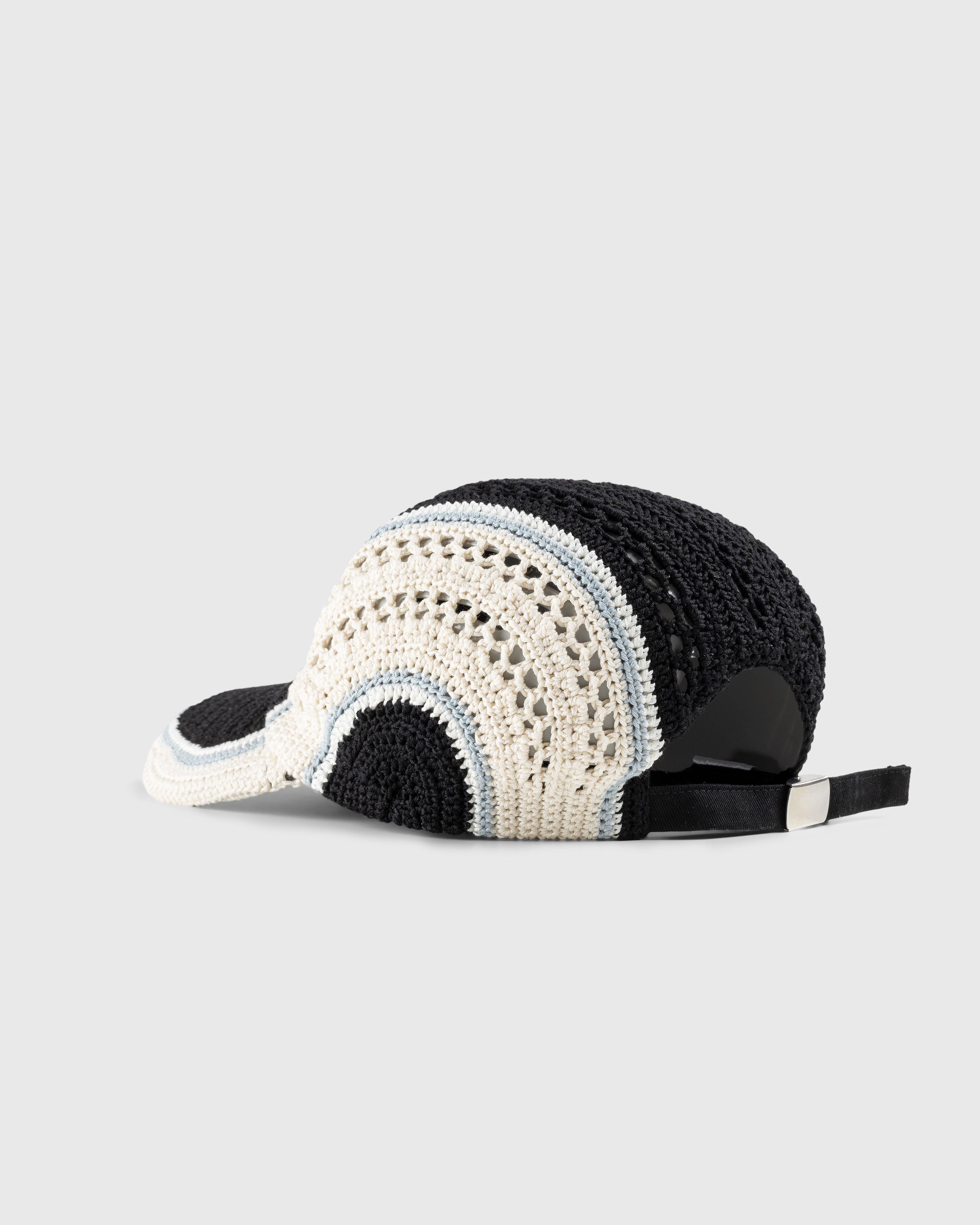 SSU - Crochet Baseball Cap Midnight Drive Black - Accessories - Black - Image 3
