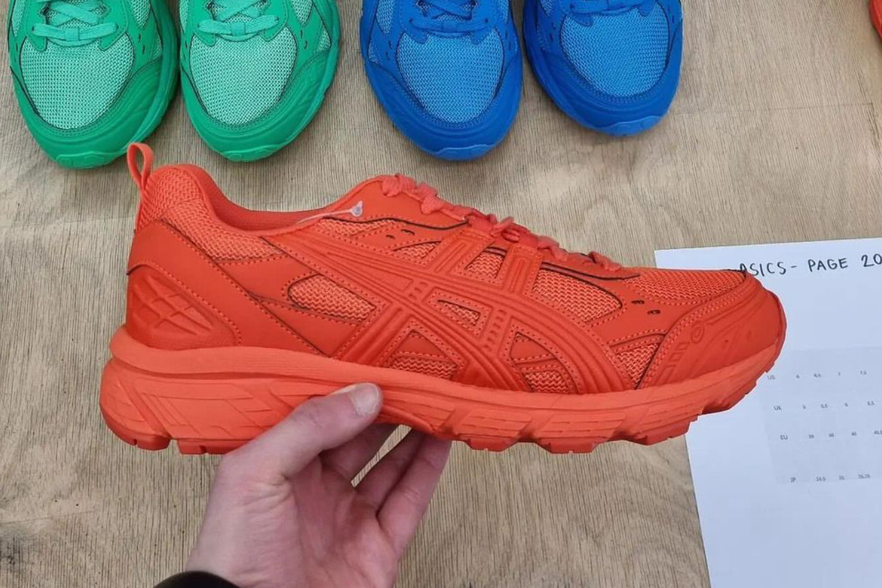 ASICS's New CdG Sneaker Collab Is a Colorful Explosion