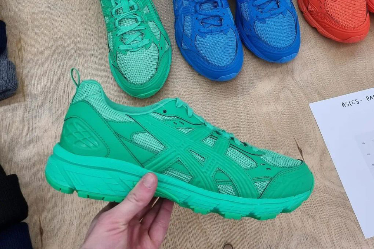 ASICS's New CdG Sneaker Collab Is a Colorful Explosion