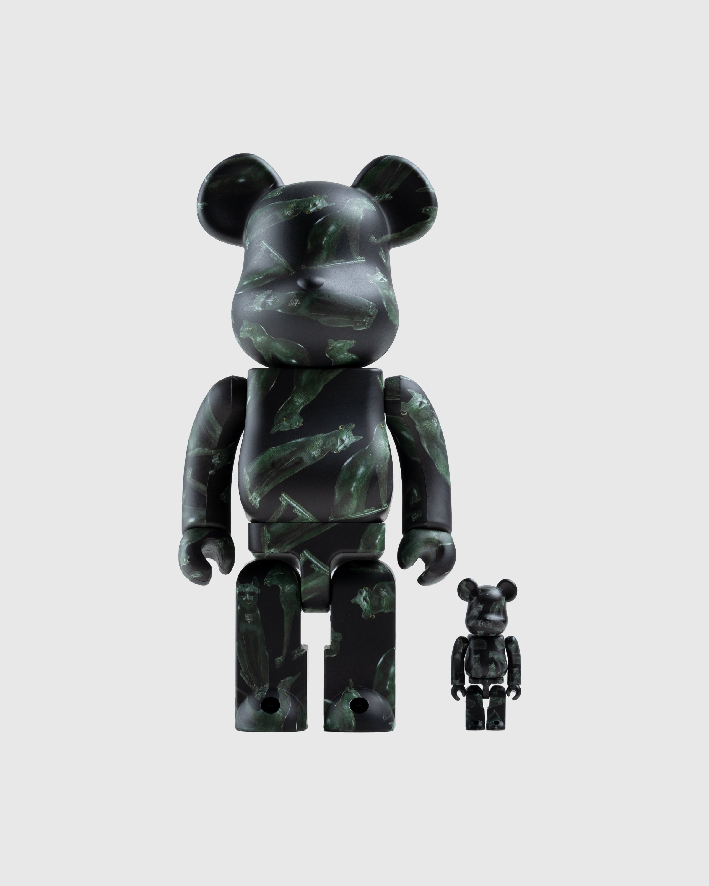 Medicom - Be@rbrick The British Museum The Gayer-Anderson Cat 100% and 400% Set Grey - Lifestyle - Grey - Image 1