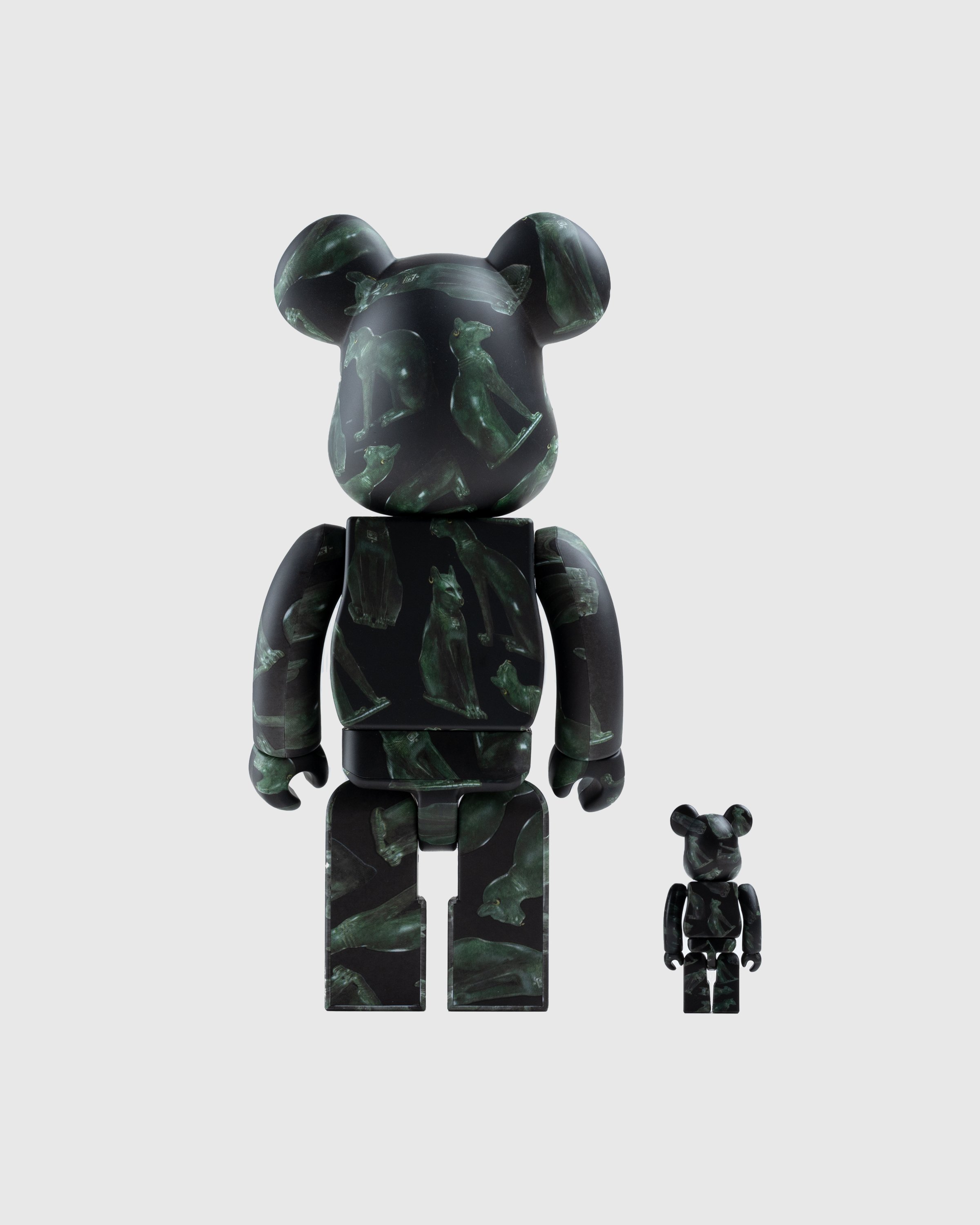 Medicom - Be@rbrick The British Museum The Gayer-Anderson Cat 100% and 400% Set Grey - Lifestyle - Grey - Image 3
