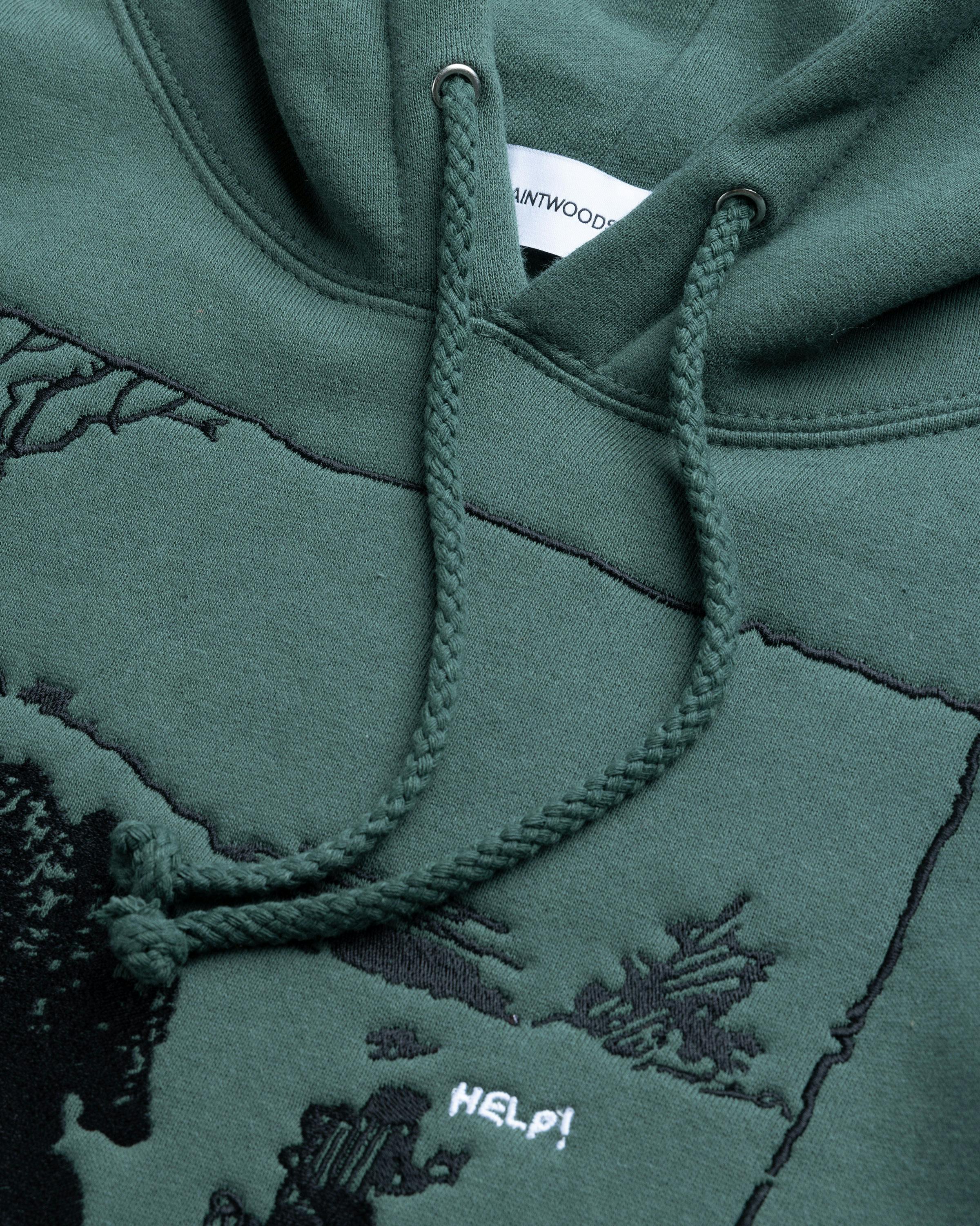 Saintwoods - Run 4 Yer Life Hoodie Alpine Green - Clothing - Green - Image 7