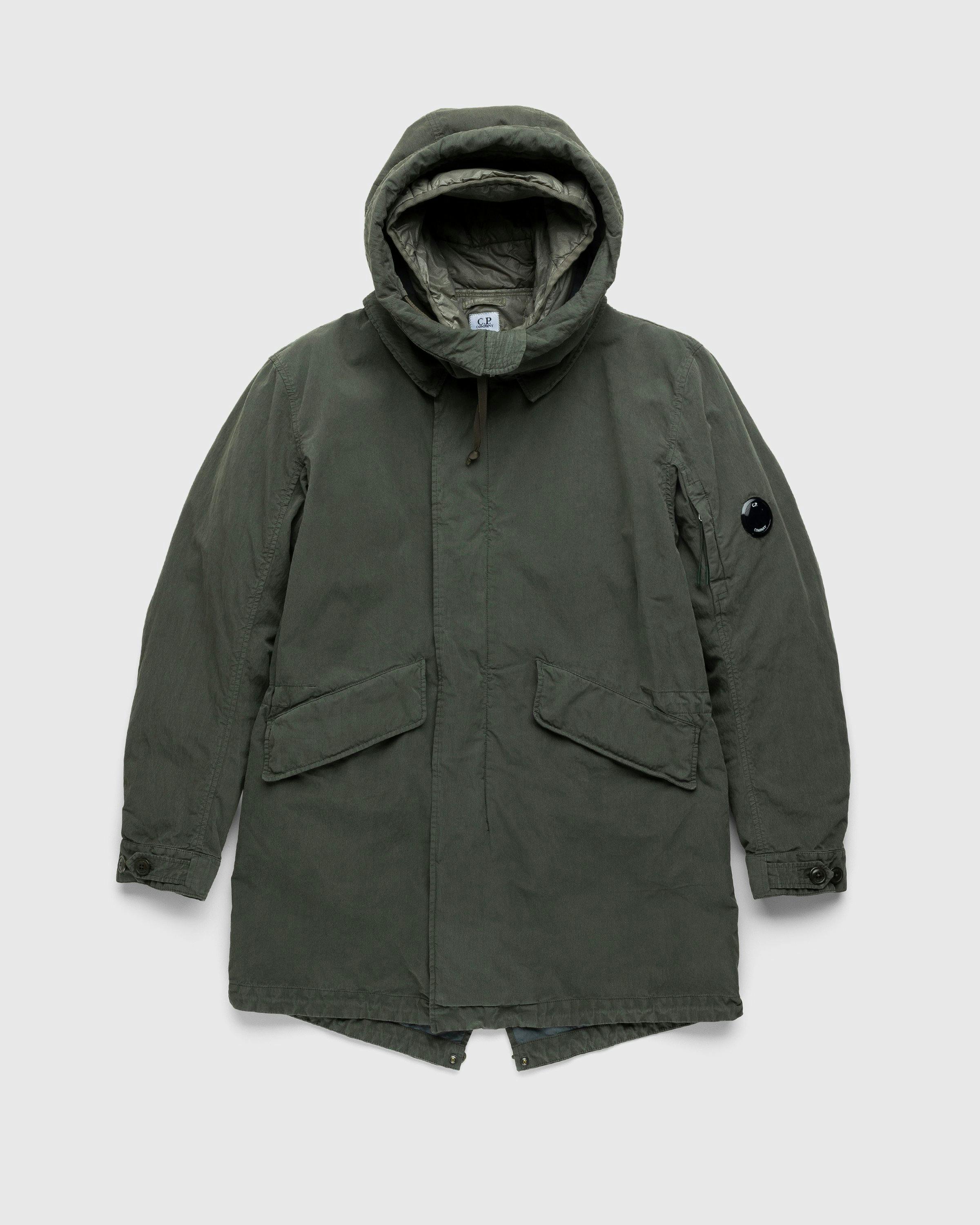 C.P. Company 50 Fili Rubber Parka Green Highsnobiety Shop