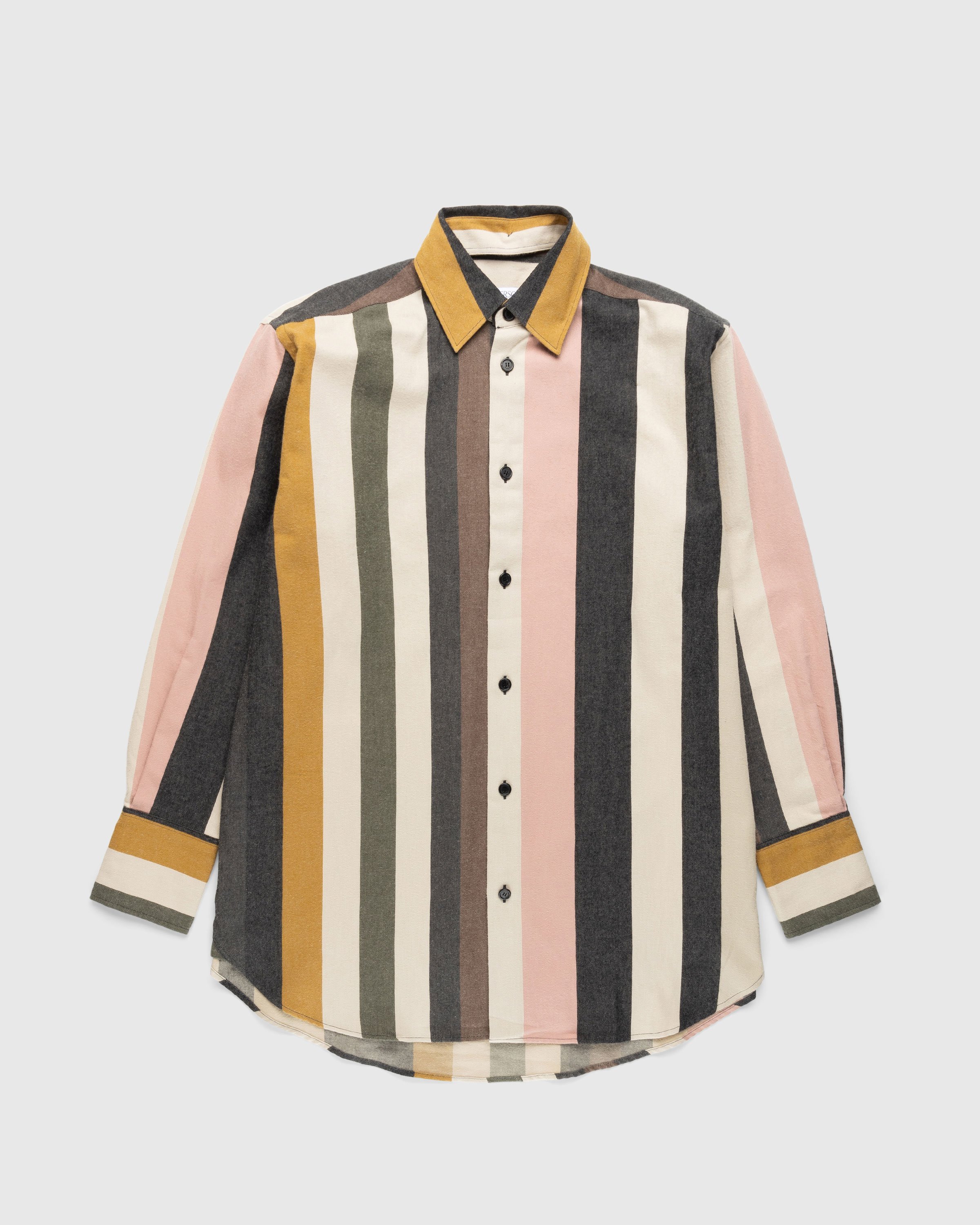 J.W. Anderson - Relaxed Fit Stripe Shirt Multi - Clothing - Multi - Image 1