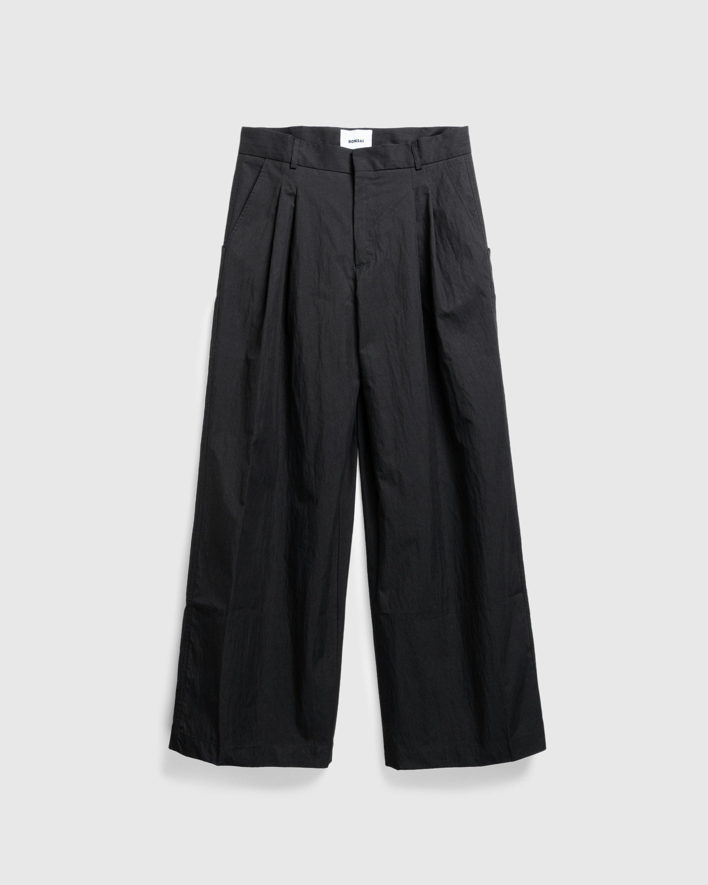 Bonsai - Super Loose Fit Pant Black - Clothing - Black - Image 1