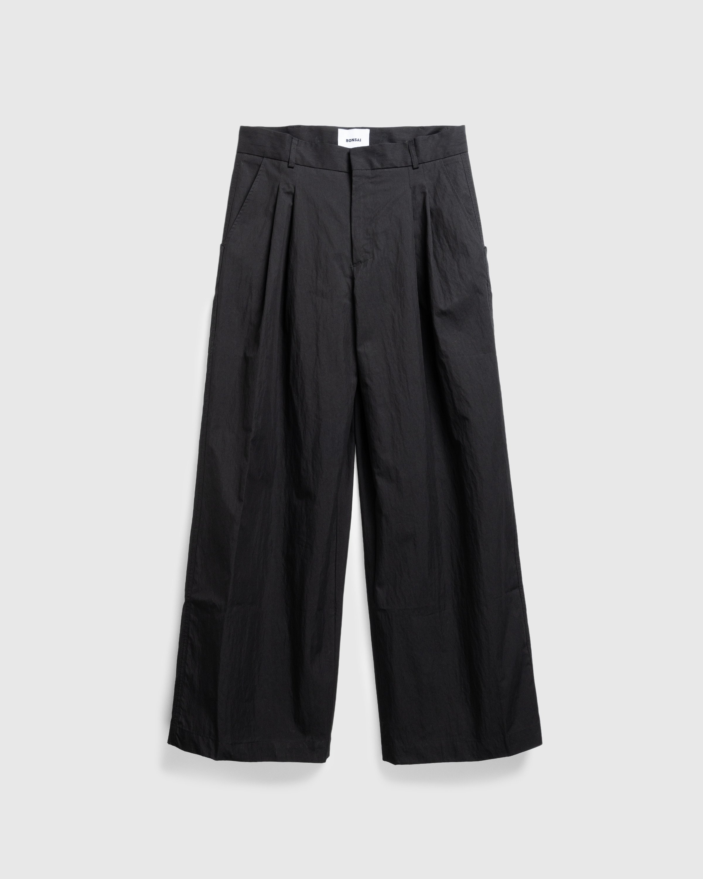 Bonsai - Super Loose Fit Pant Black - Clothing - Black - Image 1