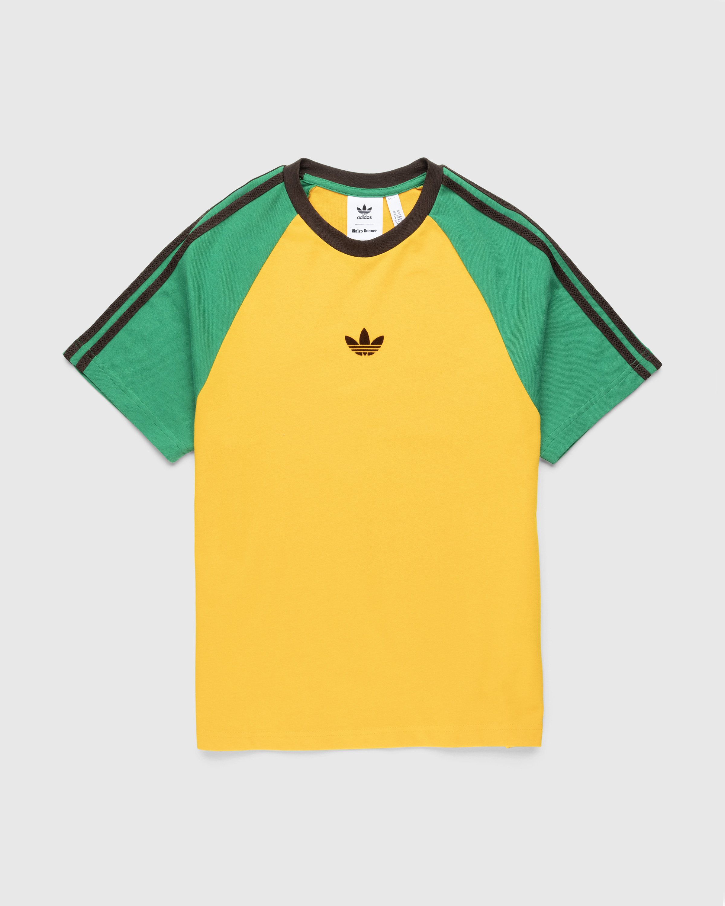 Adidas x Wales Bonner - Organic Cotton Tee Collegiate Gold - Clothing - Yellow - Image 1