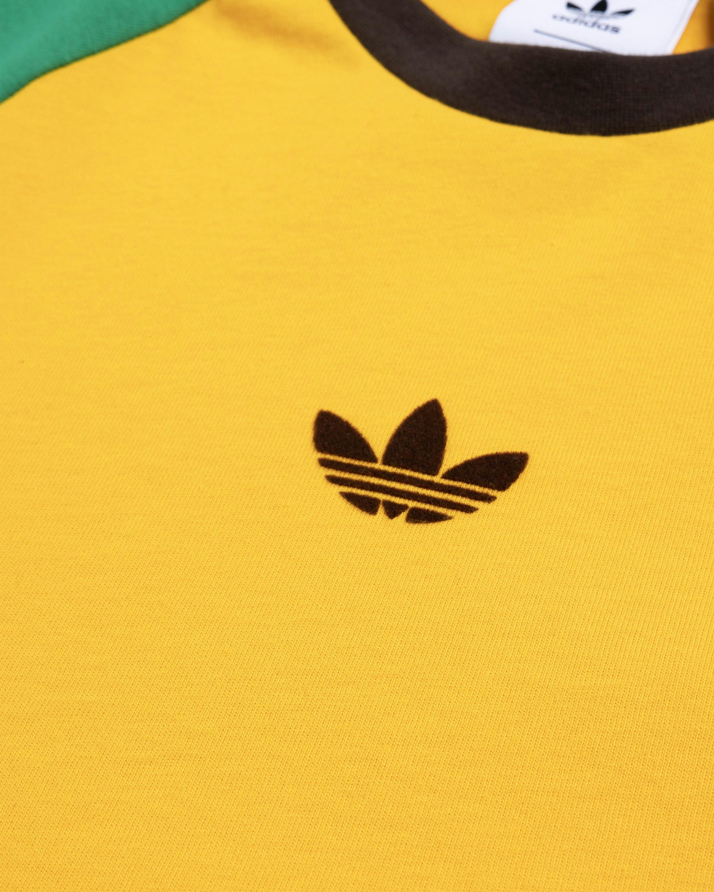 Adidas x Wales Bonner - Organic Cotton Tee Collegiate Gold - Clothing - Yellow - Image 6