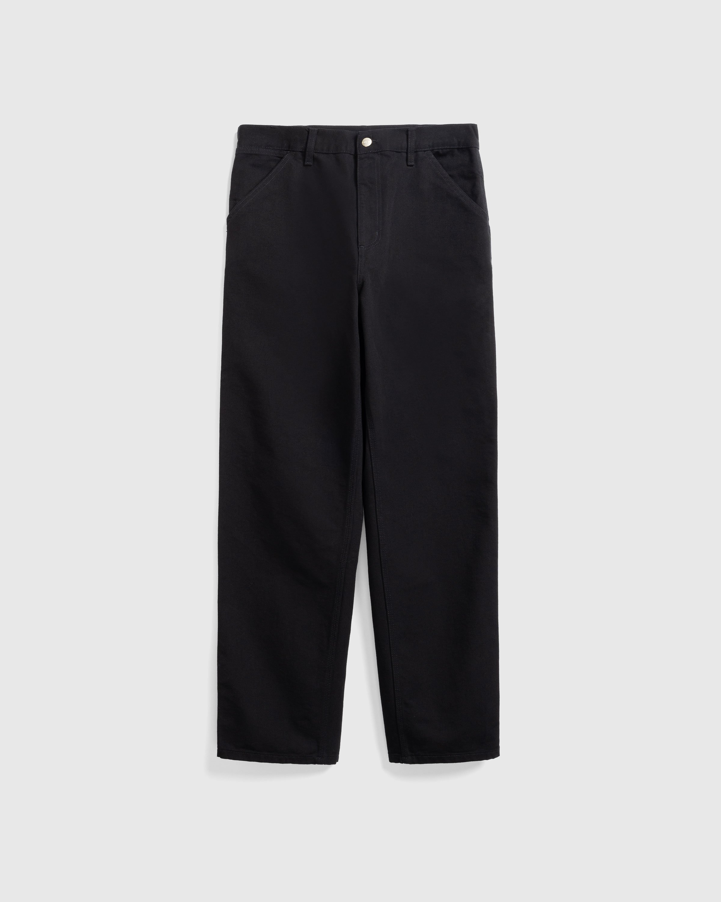 Carhartt WIP - Single Knee Pant Black /rinsed - Clothing - Black - Image 1