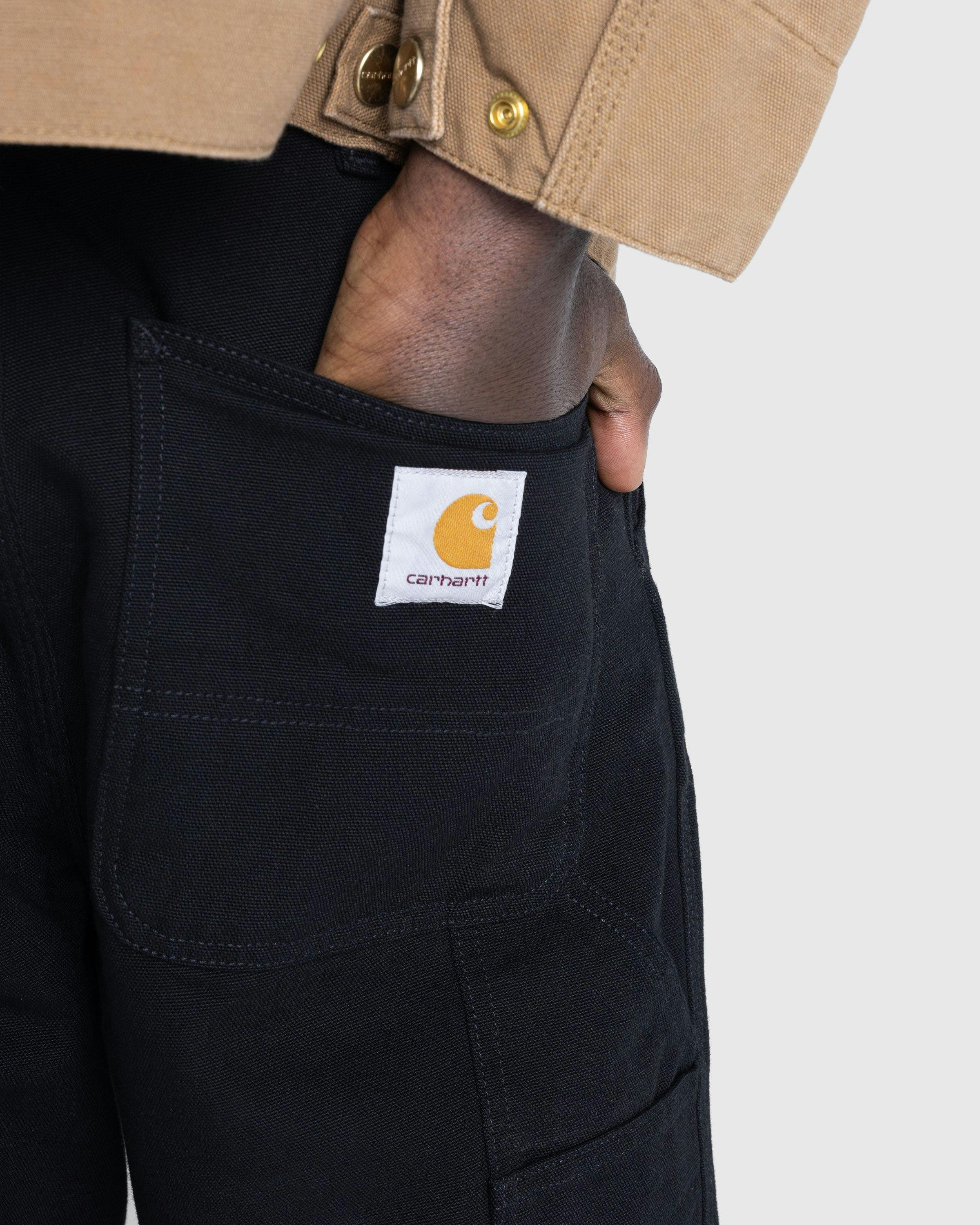 Carhartt WIP - Single Knee Pant Black /rinsed - Clothing - Black - Image 5