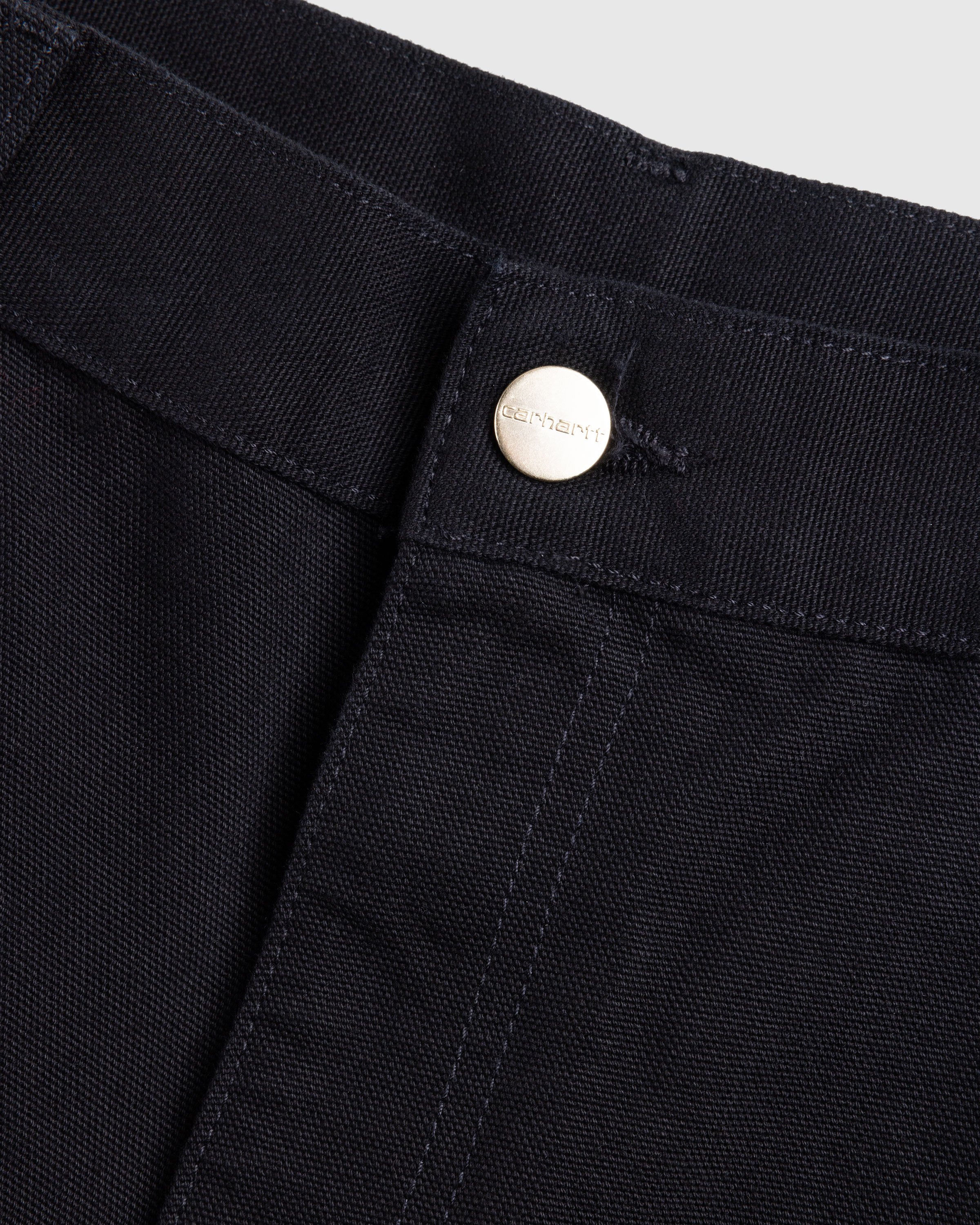 Carhartt WIP - Single Knee Pant Black /rinsed - Clothing - Black - Image 7