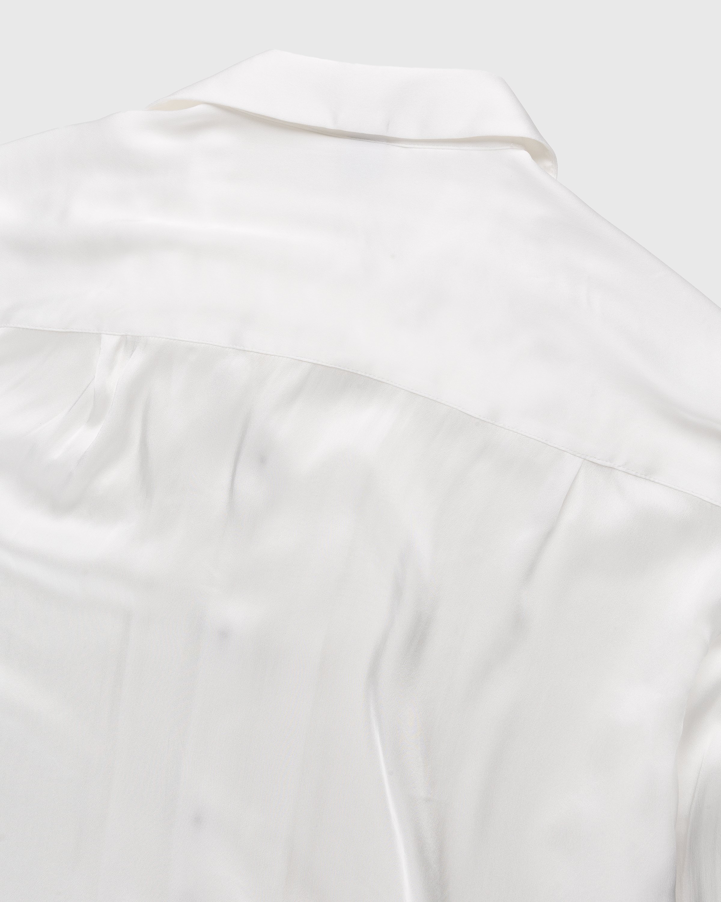 Winnie New York - Silk Pajama Shirt Ivory - Clothing - White - Image 4