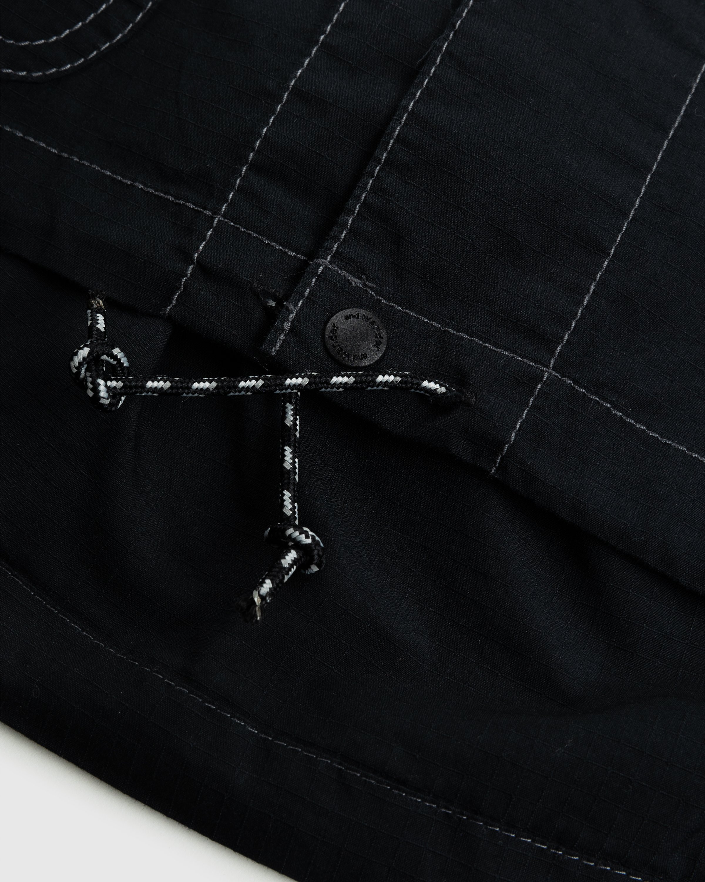 And Wander - Dry Ripstop Shirt Jacket Black - Clothing - Black - Image 6
