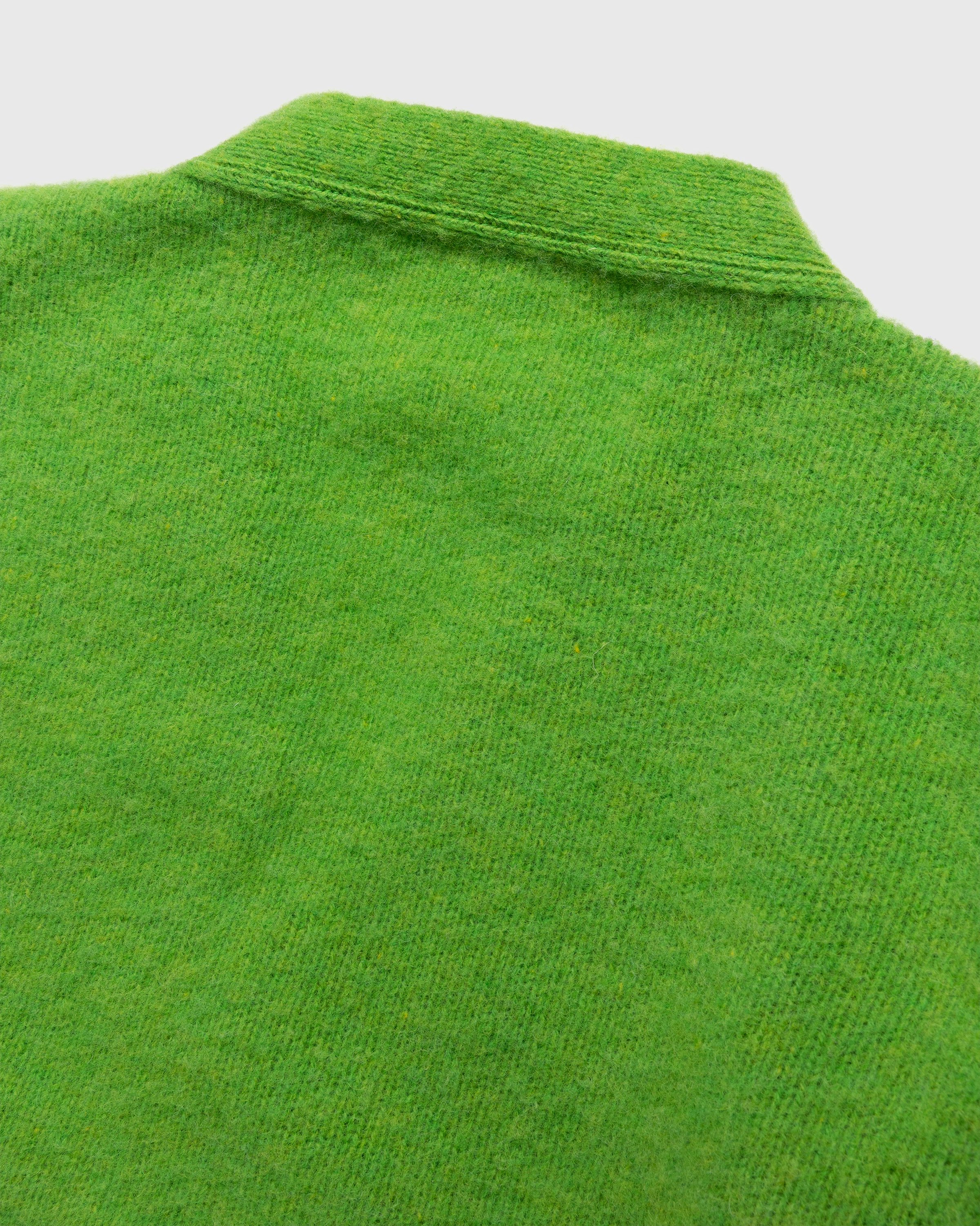 J. Press x Highsnobiety - Shaggy Dog Cardigan Green - Clothing - Green - Image 4