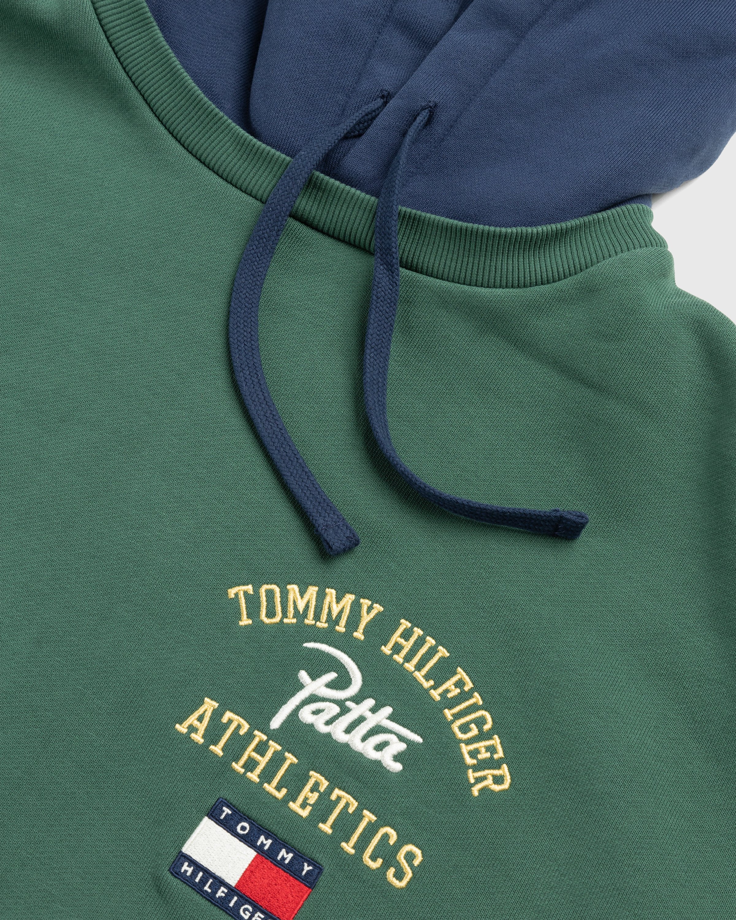 Patta x Tommy Hilfiger - Hoodie Midnight Green - Clothing - Green - Image 4