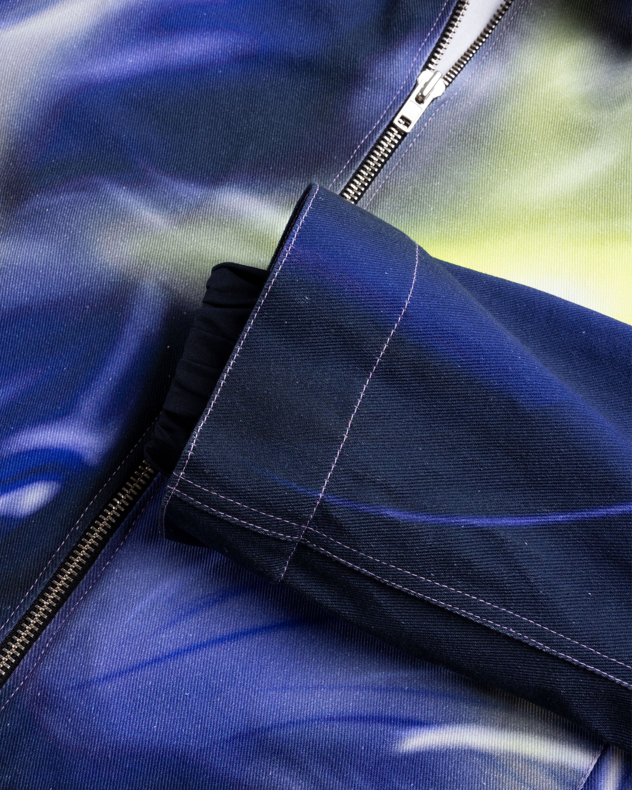 Gerrit Jacob - Printed Denim Jacket Blue - Clothing - Blue - Image 6