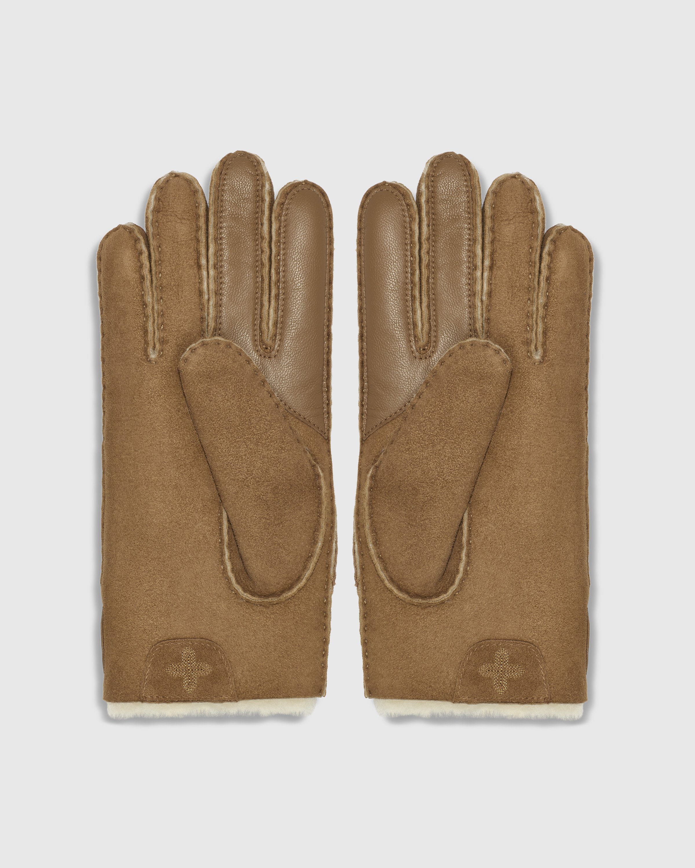 Ugg x Children of the Discordance - Sheepskin Gloves Brown - Accessories - Brown - Image 2