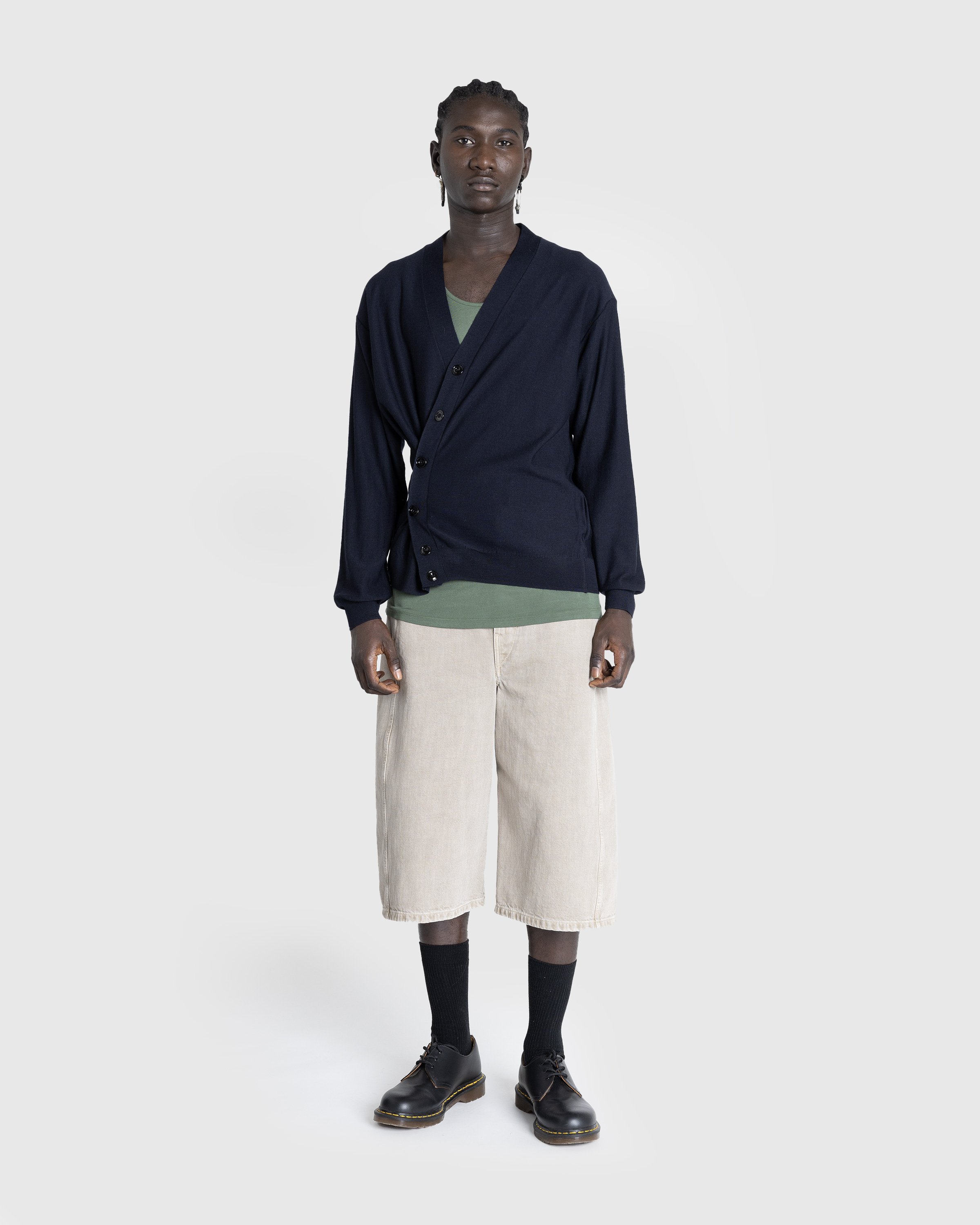 Lemaire - RELAXED TWISTED Blue - Clothing - Blue - Image 3