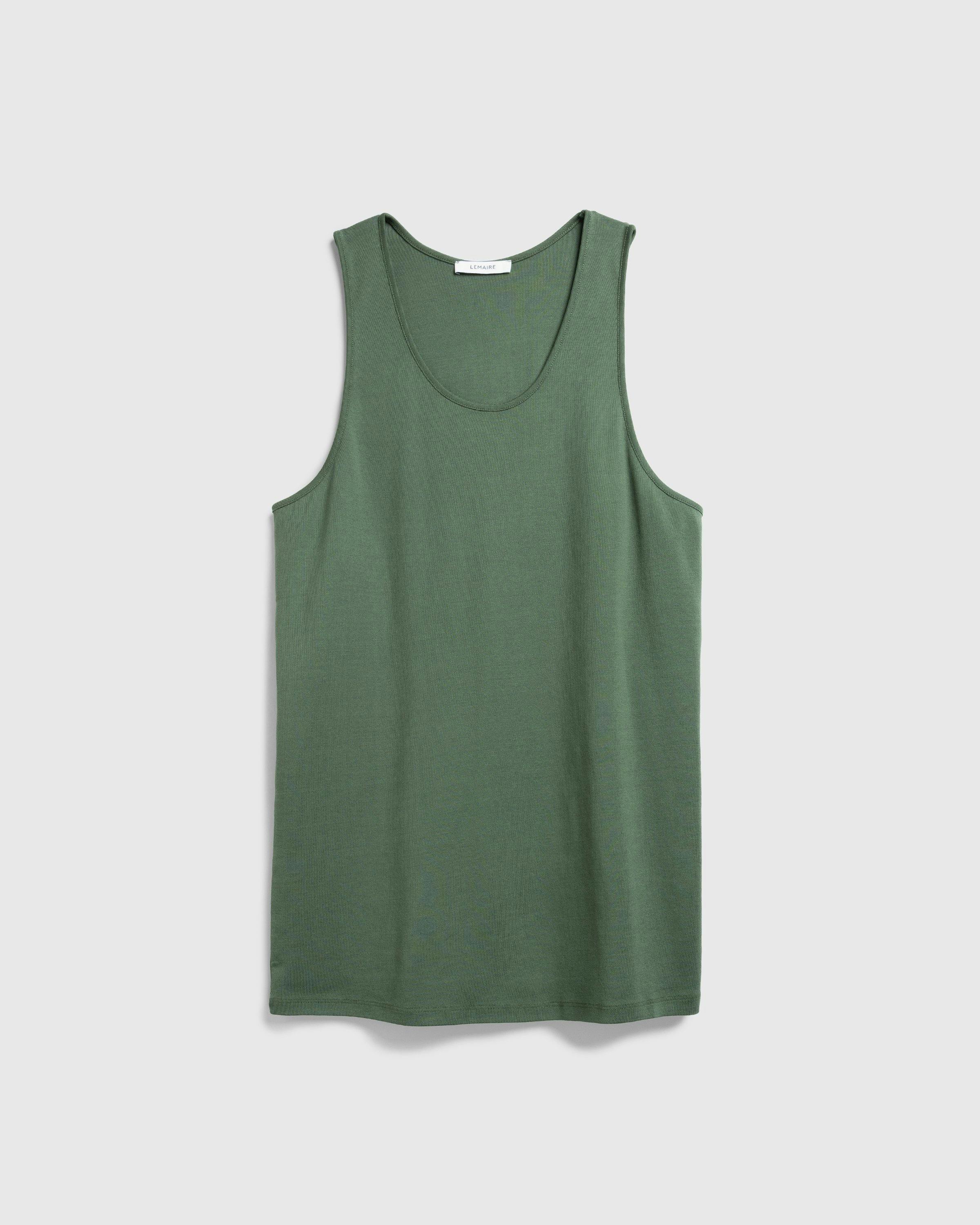 Lemaire - RIB DEBARDEUR Green - Clothing - Green - Image 1