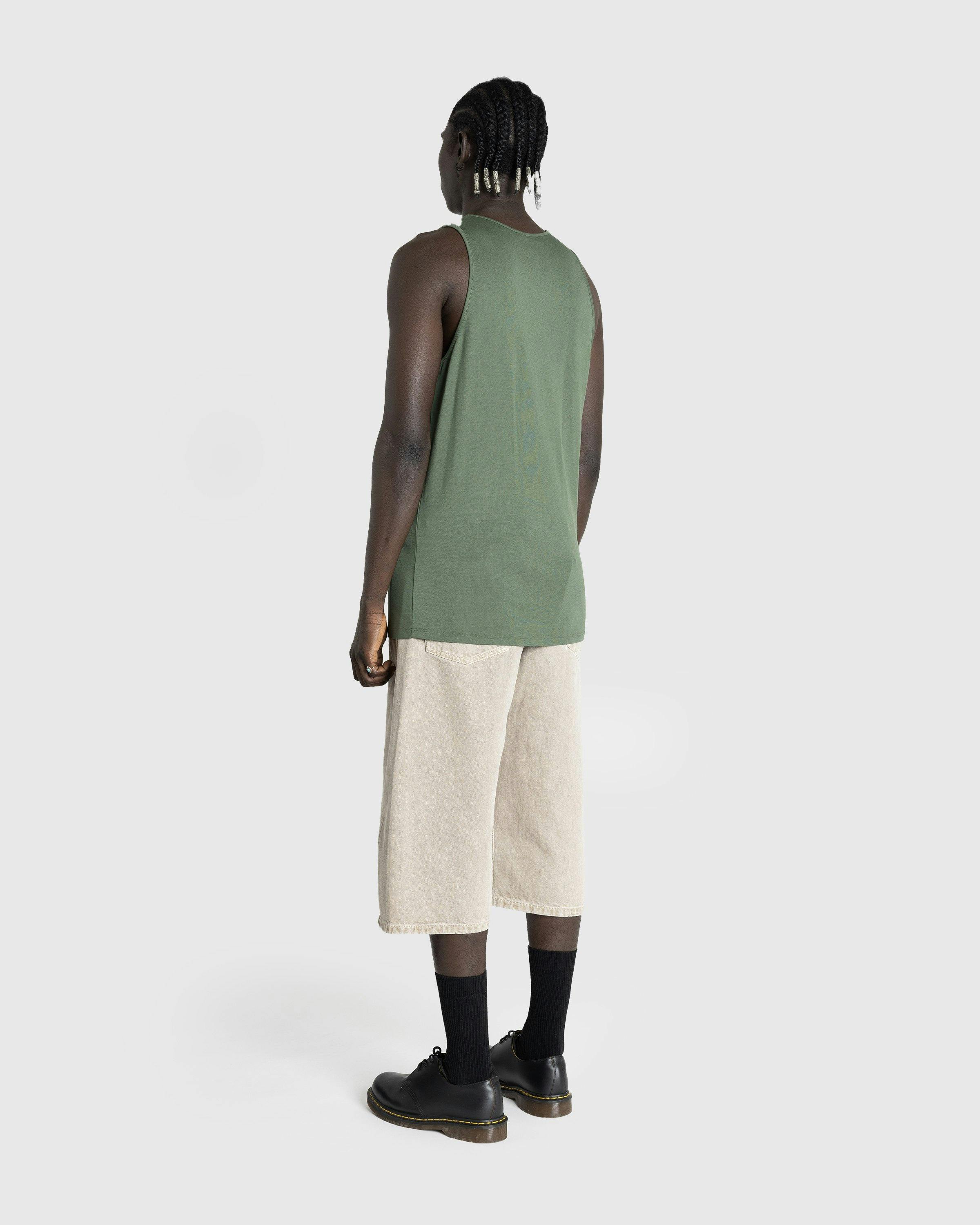 Lemaire - RIB DEBARDEUR Green - Clothing - Green - Image 4