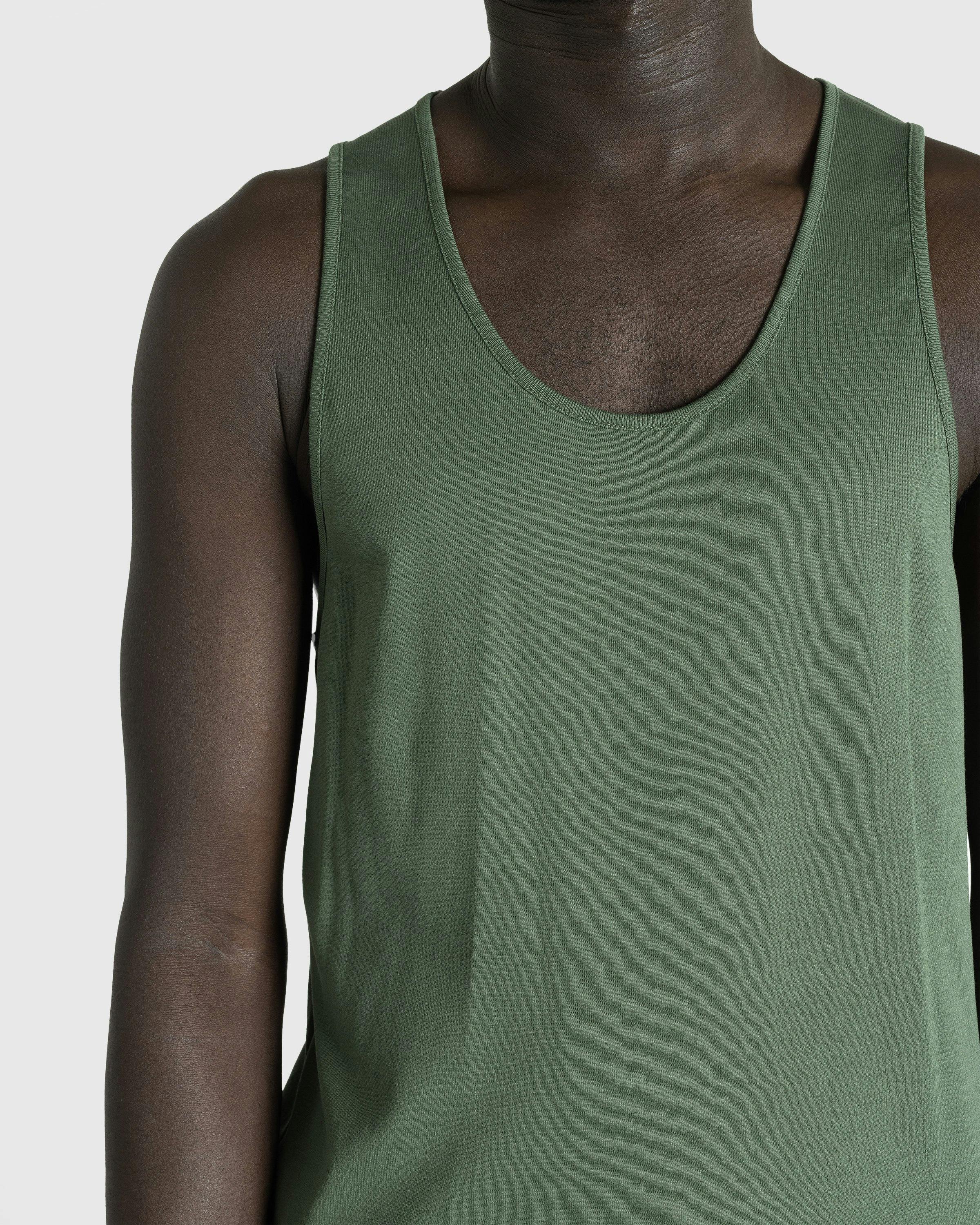 Lemaire - RIB DEBARDEUR Green - Clothing - Green - Image 5