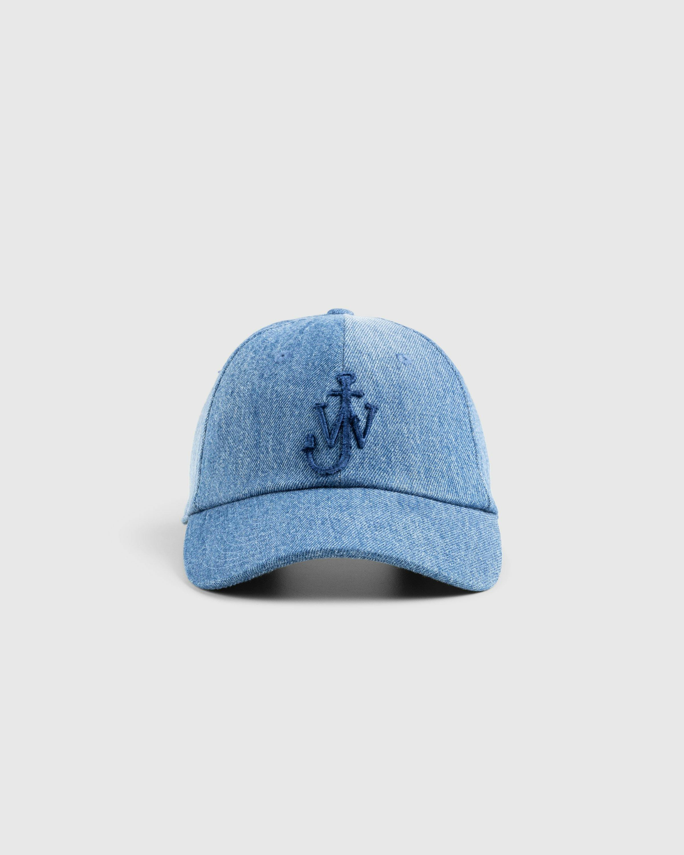 J.W. Anderson - BASEBALL CAP Blue - Accessories - Blue - Image 3