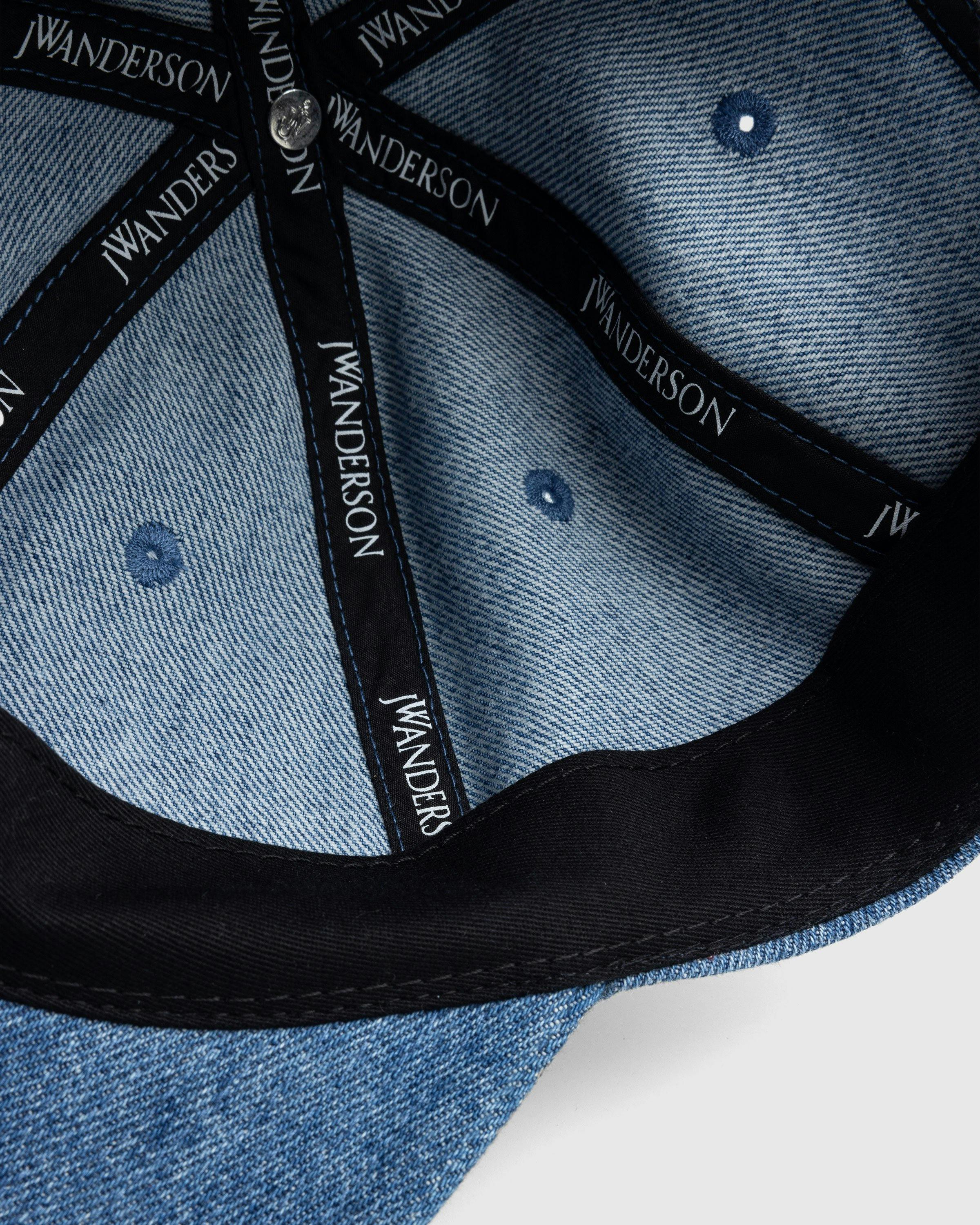 J.W. Anderson - BASEBALL CAP Blue - Accessories - Blue - Image 5