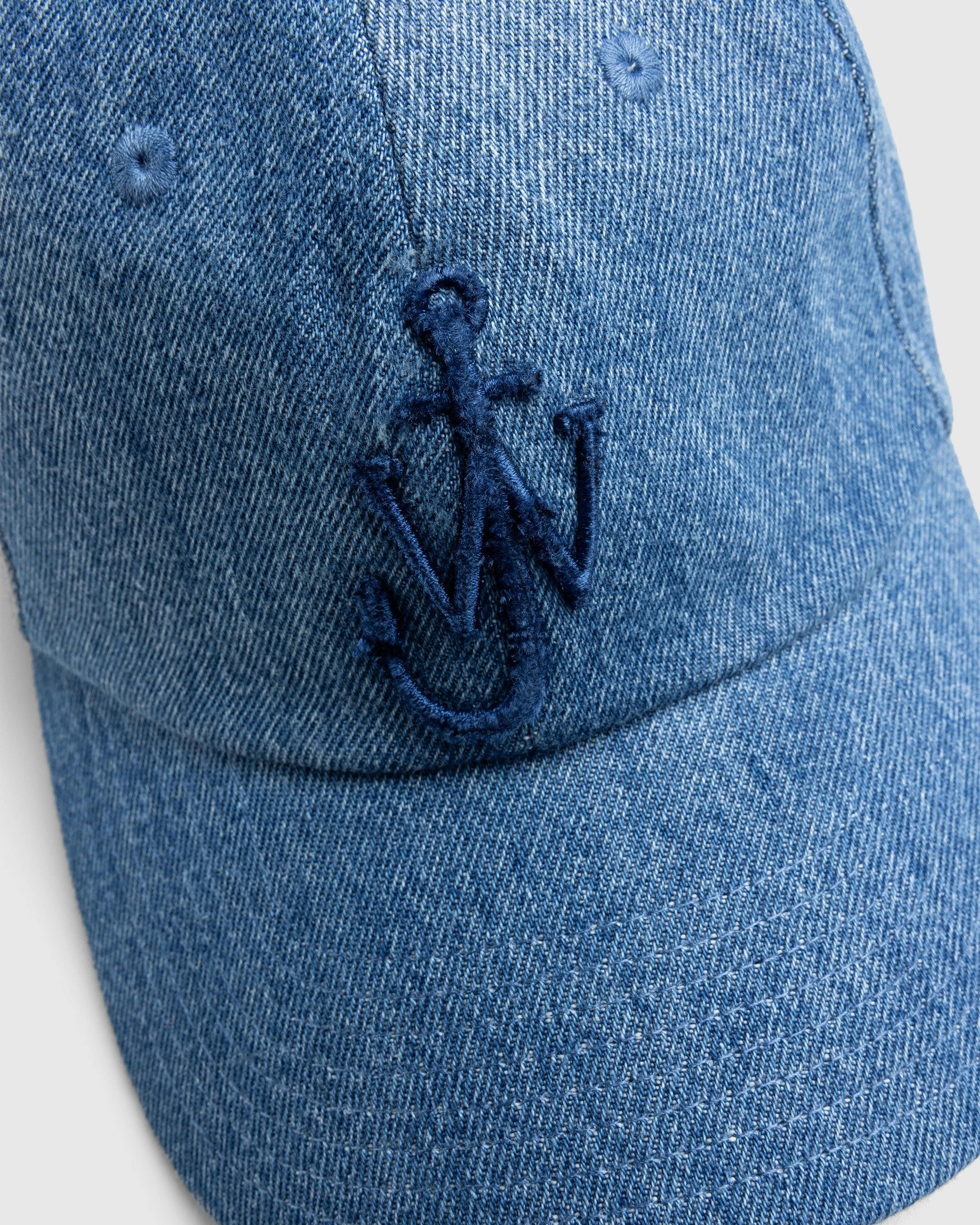 J.W. Anderson - BASEBALL CAP Blue - Accessories - Blue - Image 6